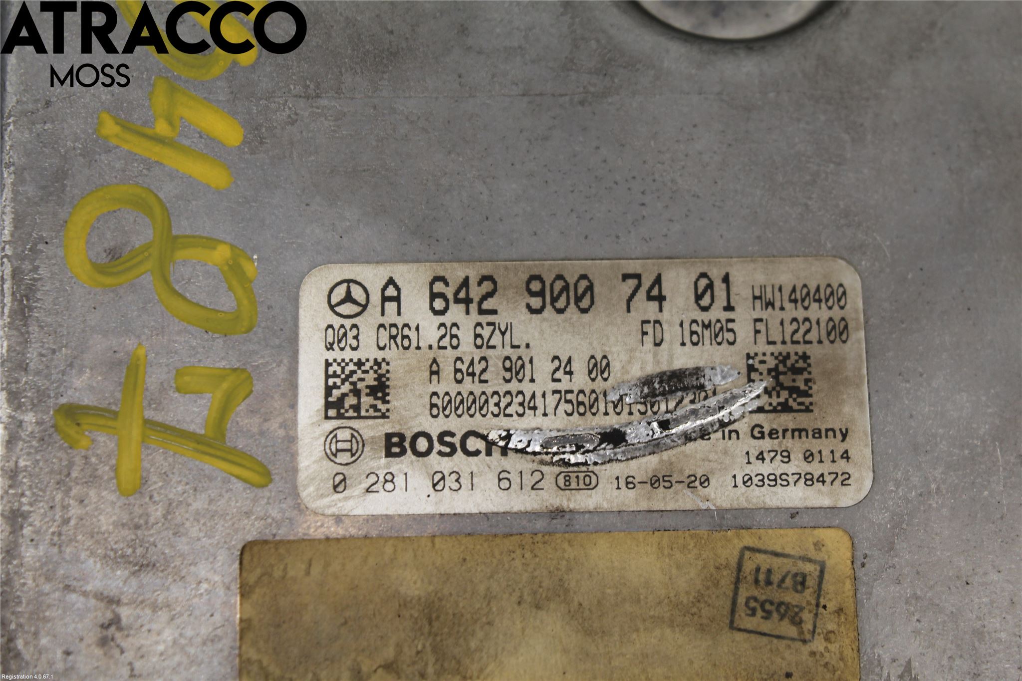 Mercedes-Benz MB S-KLASS (W222) 13-20 Styreenhet Øvrig