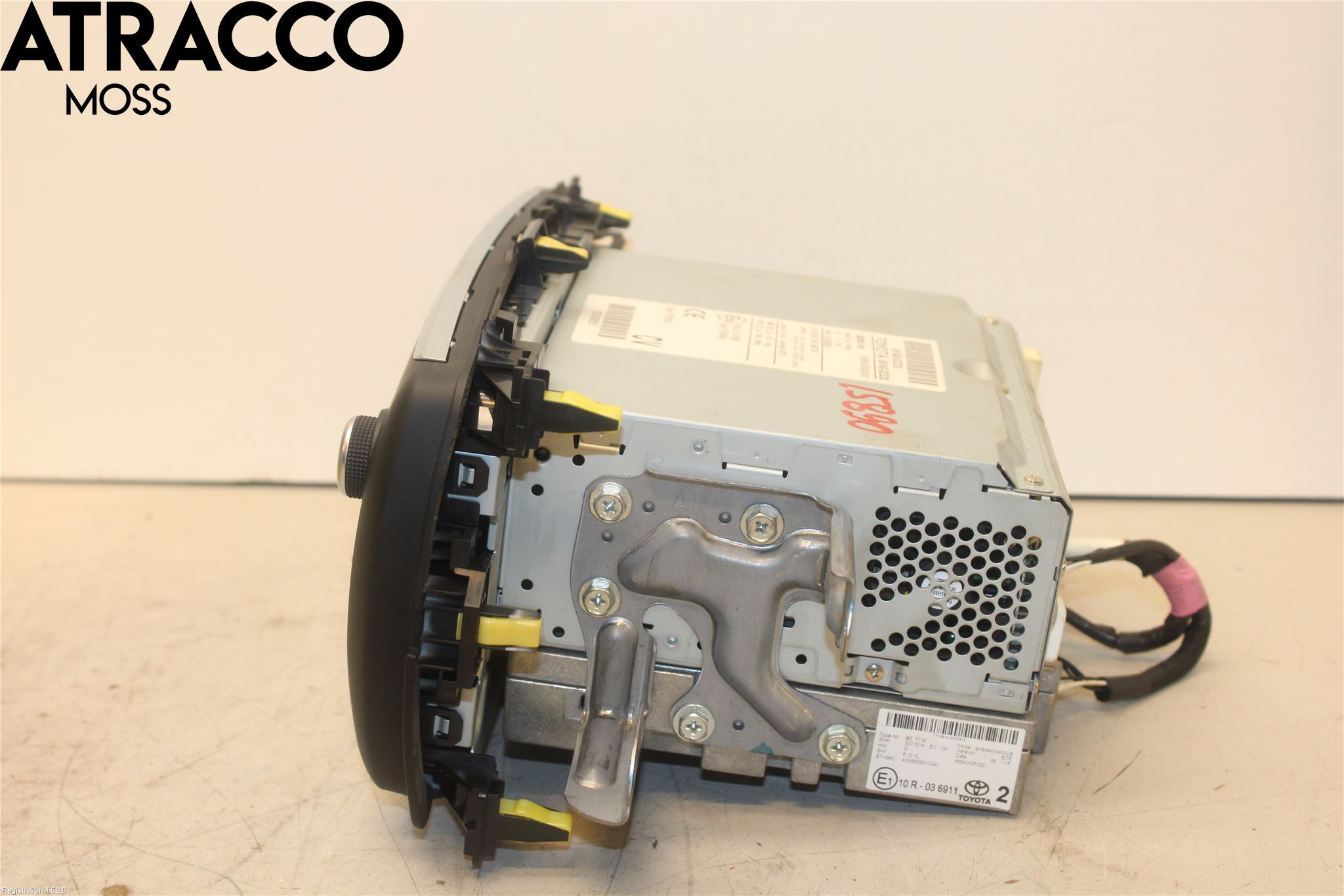 Toyota YARIS XP130 15-20 Stereo Radio Med Cd