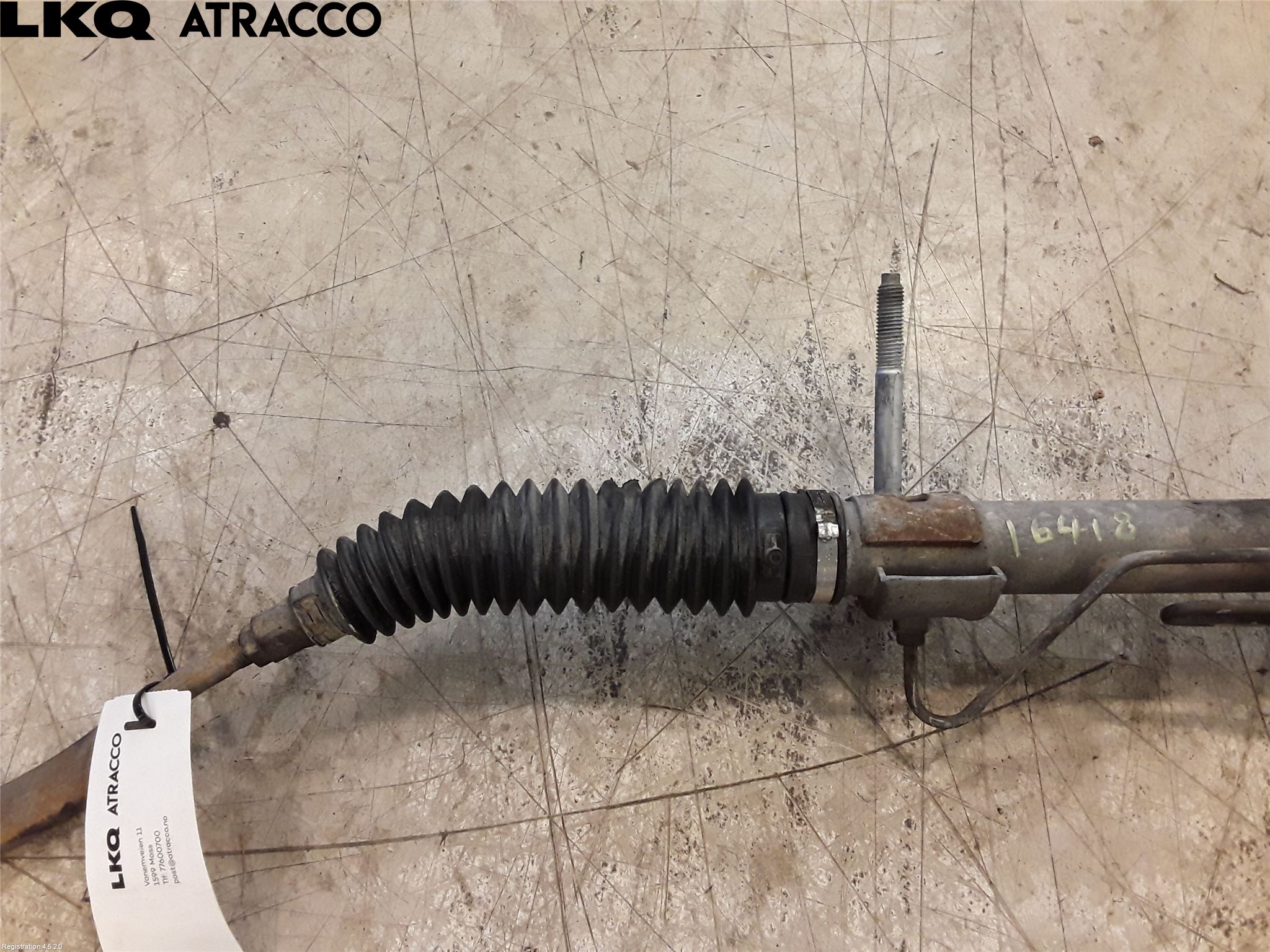 Peugeot 407 Servo Snekke - Tannstang