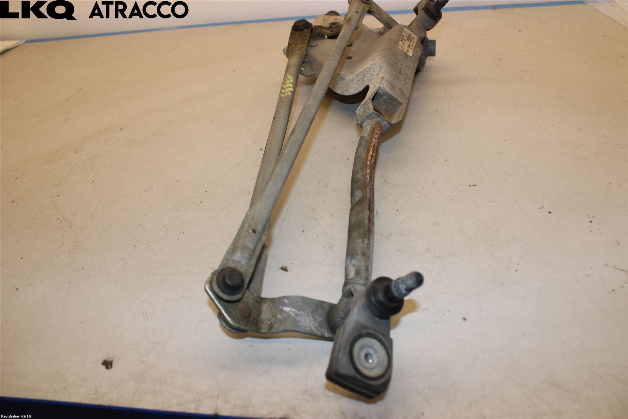 Ford FIESTA 09-12 Viskermotor Frontrute