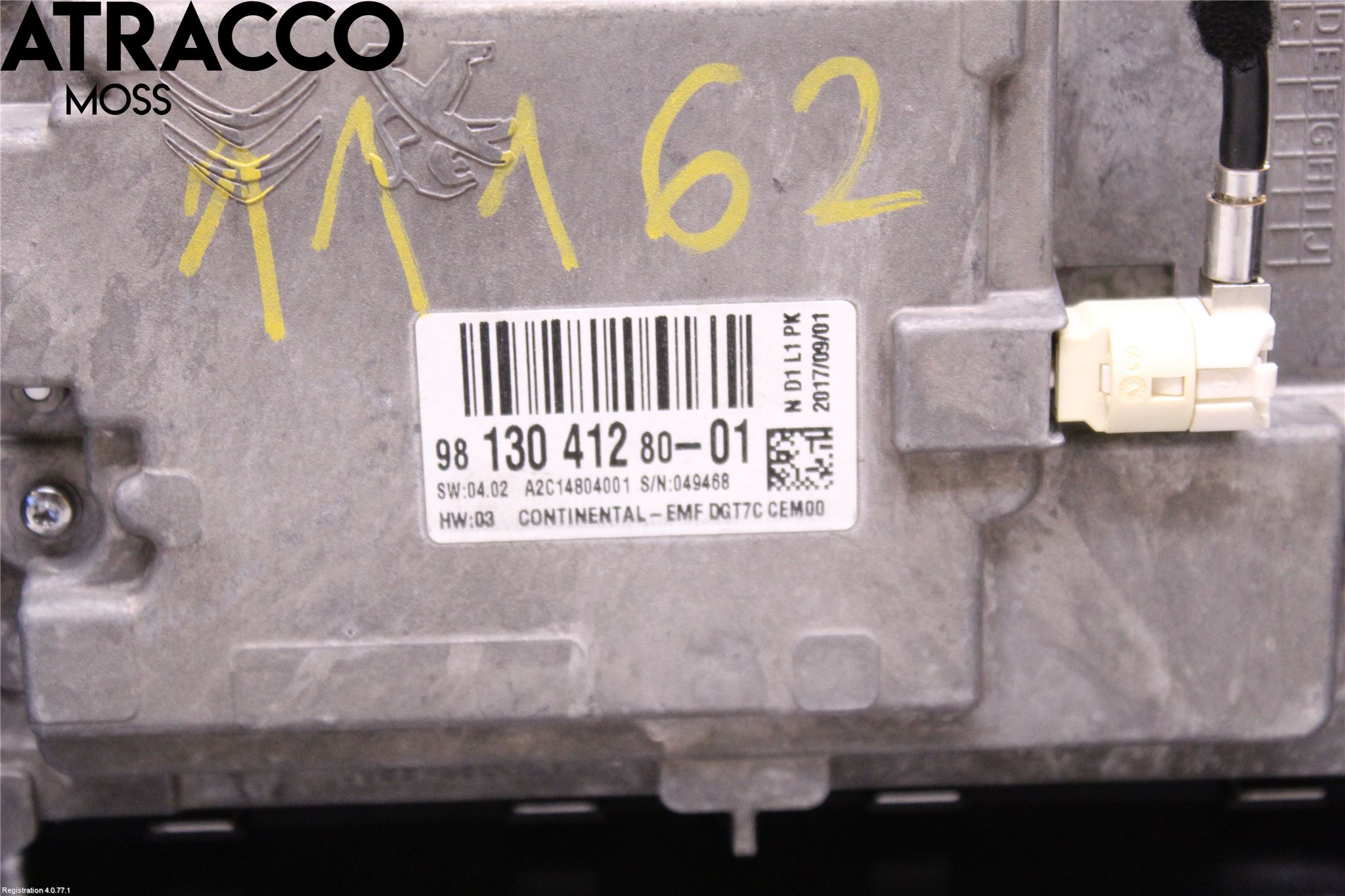 Citroen JUMPY/E-JUMPY 16- Multifunktionsdisplay