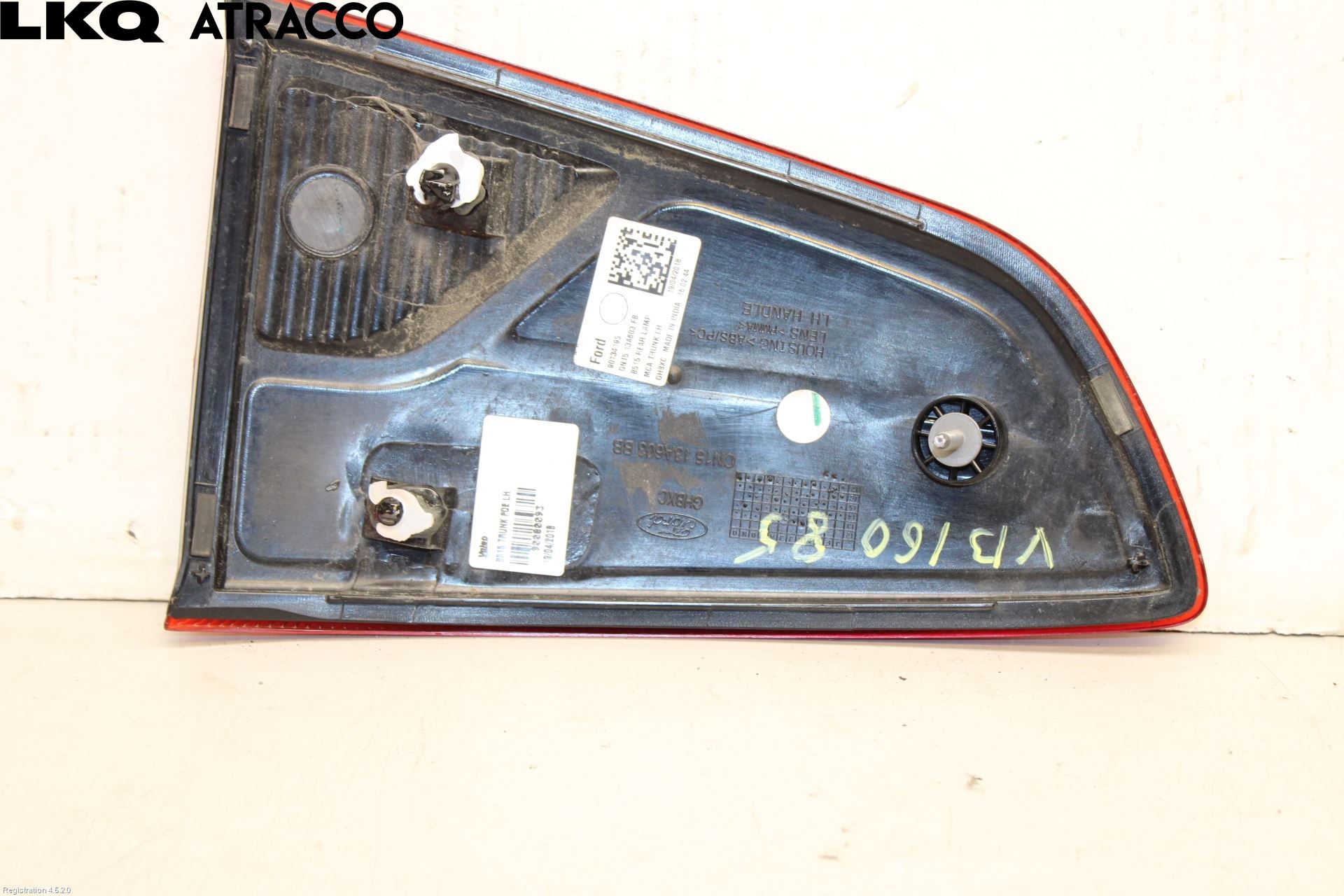 Ford ECOSPORT 17- Baklykt Venstre  På Luke(Indre