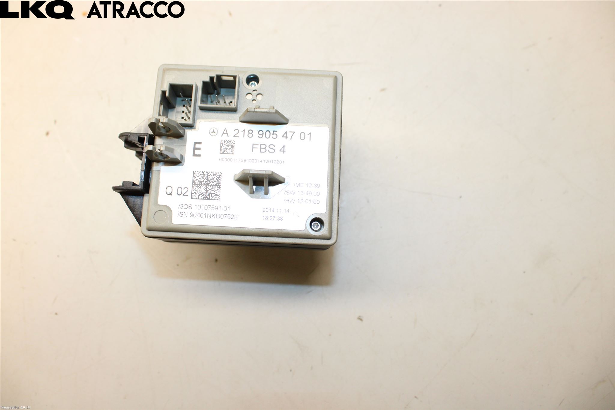 Mercedes-Benz MB E-KLASS (W212) 09-16 Tenningslås - Rattlås