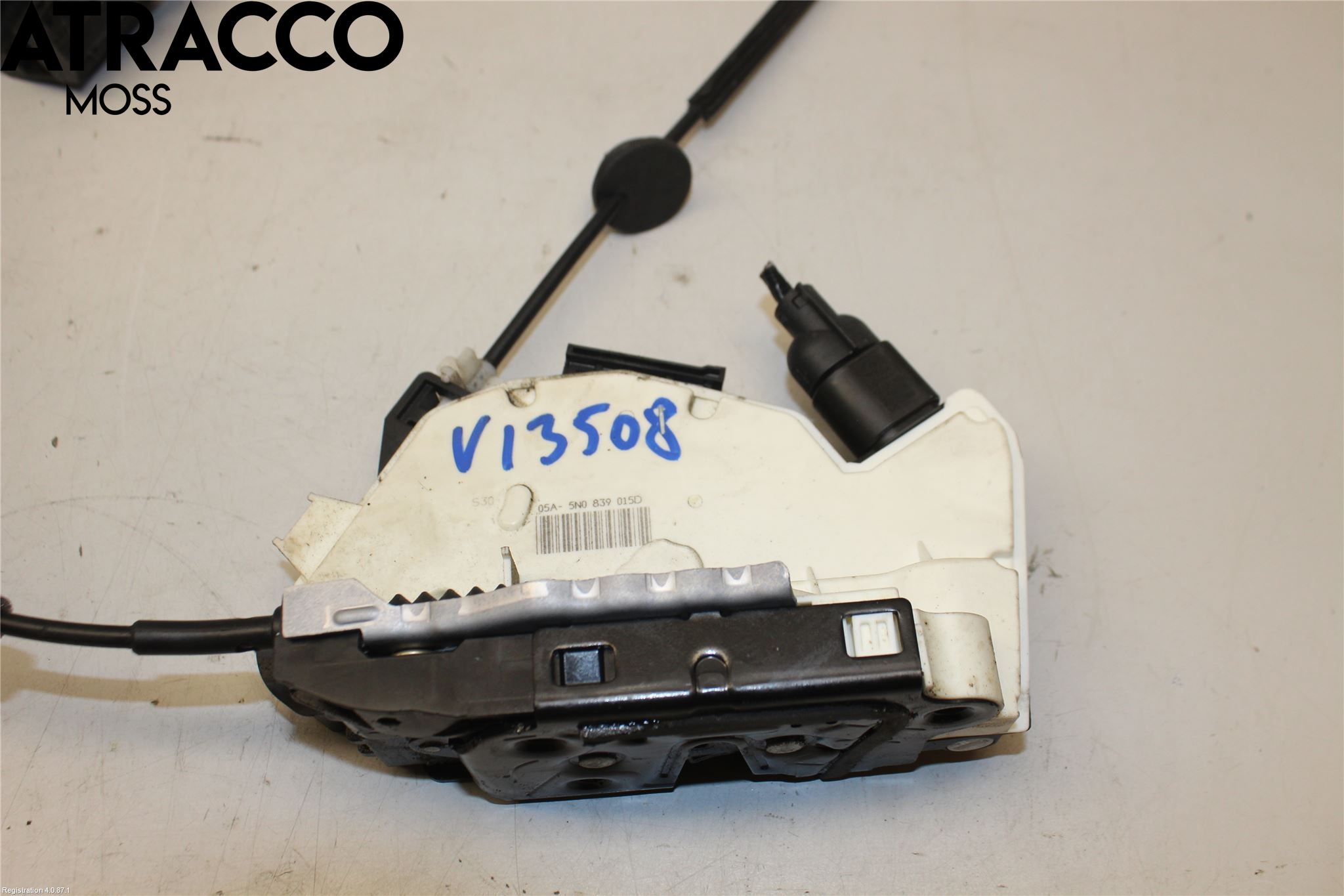 Volkswagen VW TIGUAN 07-16 Dørlås - Låsekasse