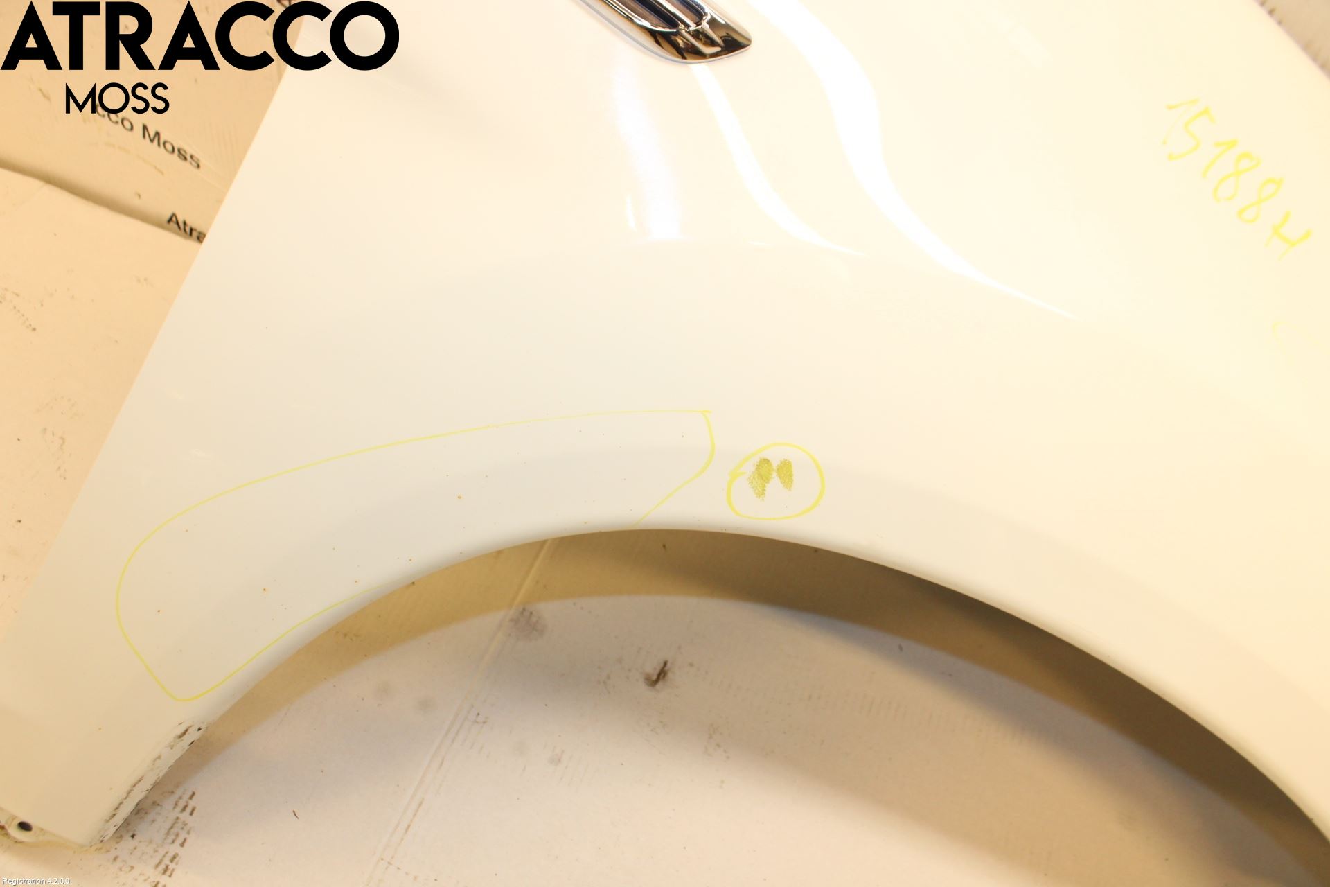 Mitsubishi ASX 10-22 Skjerm Foran Høyre