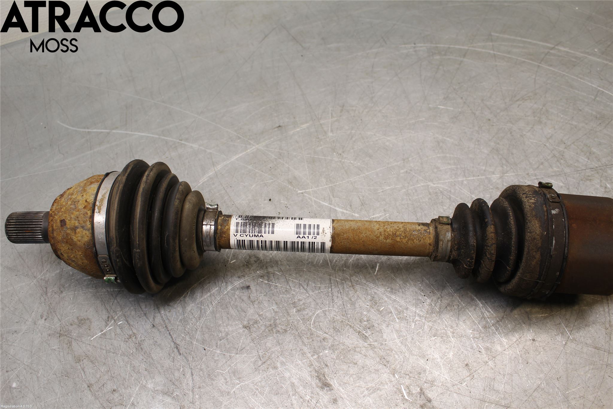 Volvo V50 08-12 Drivaksel Foran Kompl Venstre