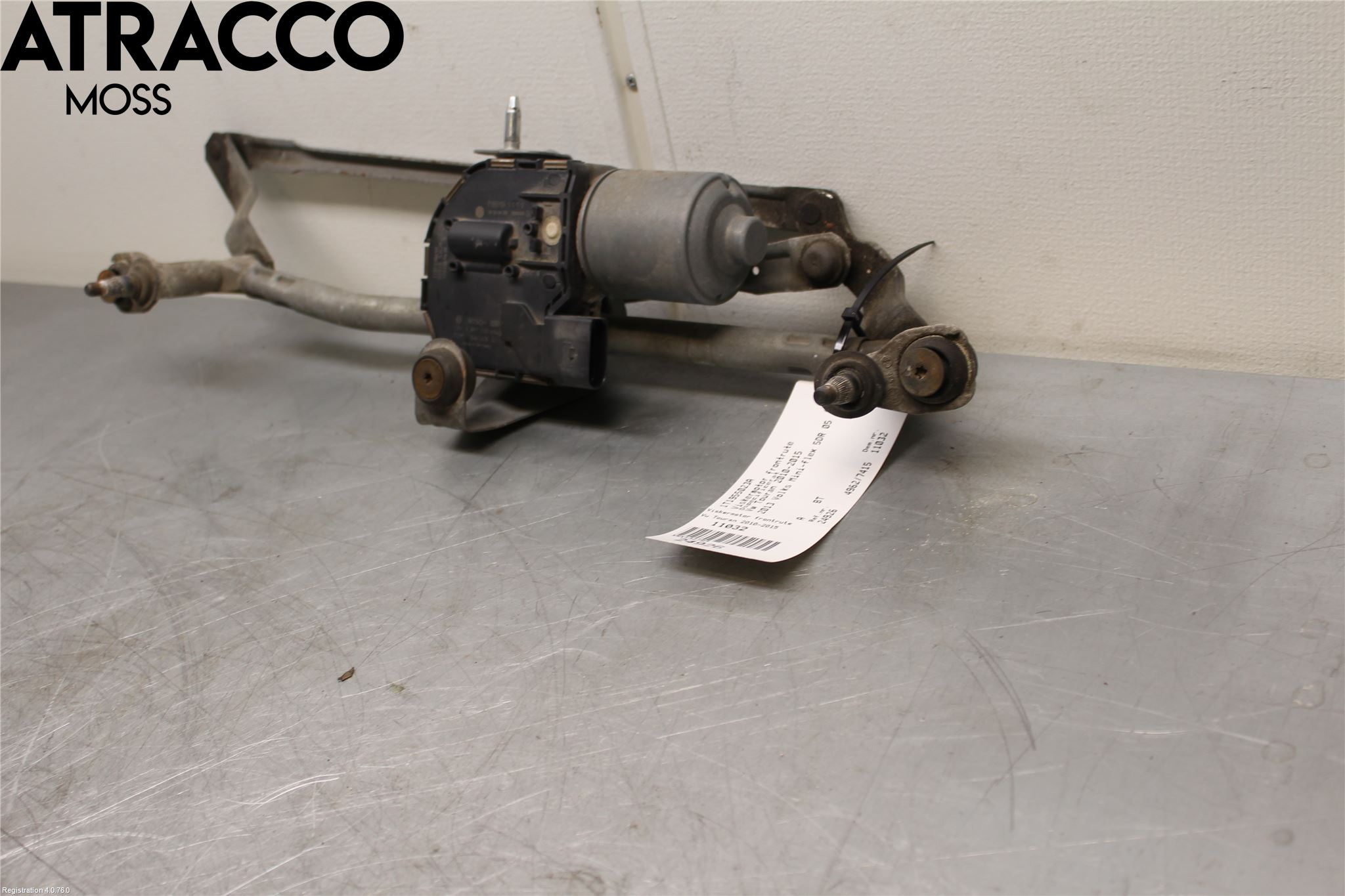 Volkswagen VW TOURAN 10-15 Viskermotor Frontrute