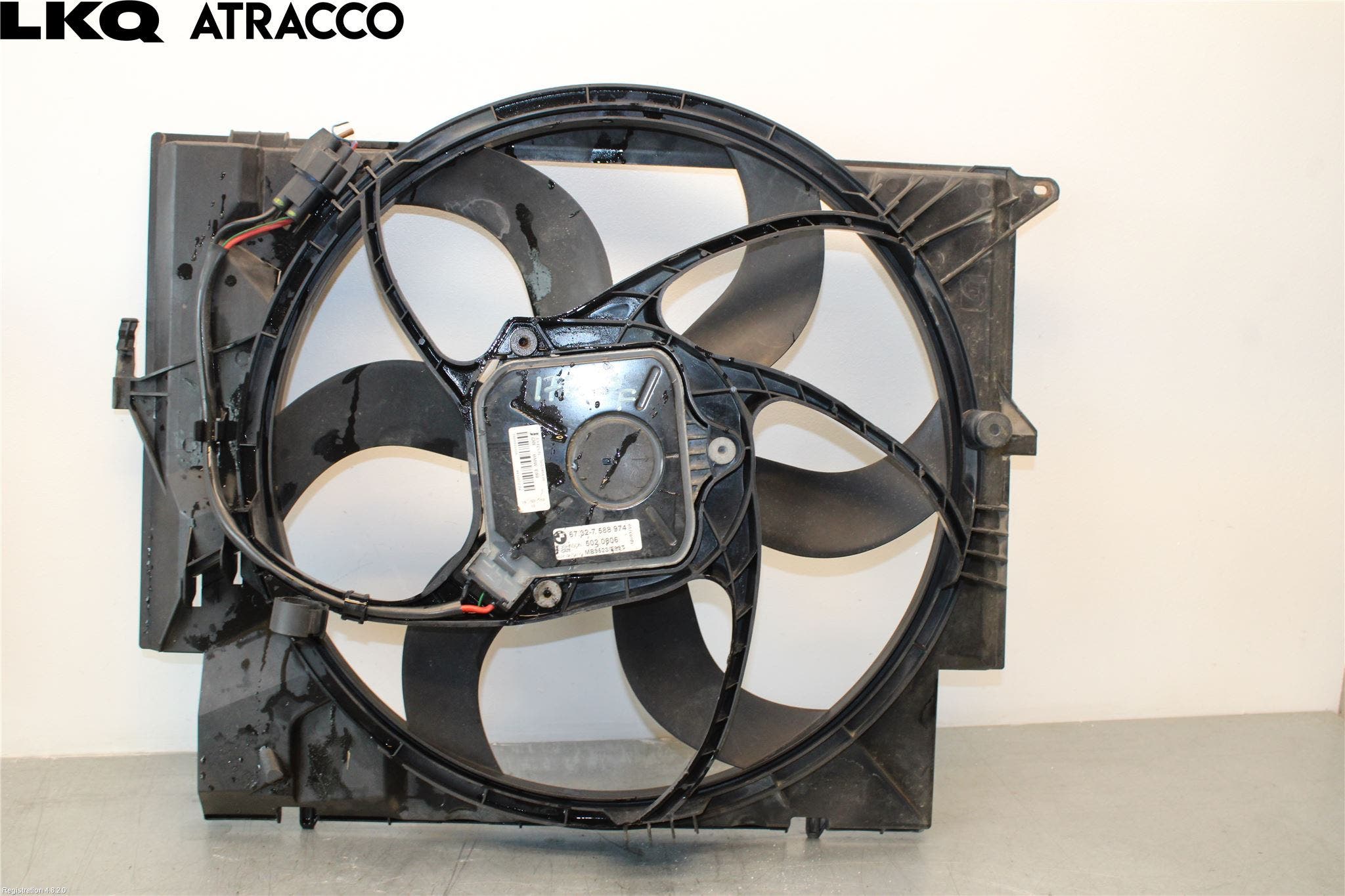 BMW 3 E90/91 SED/TOU 05-12 Kjølevifte Elektrisk