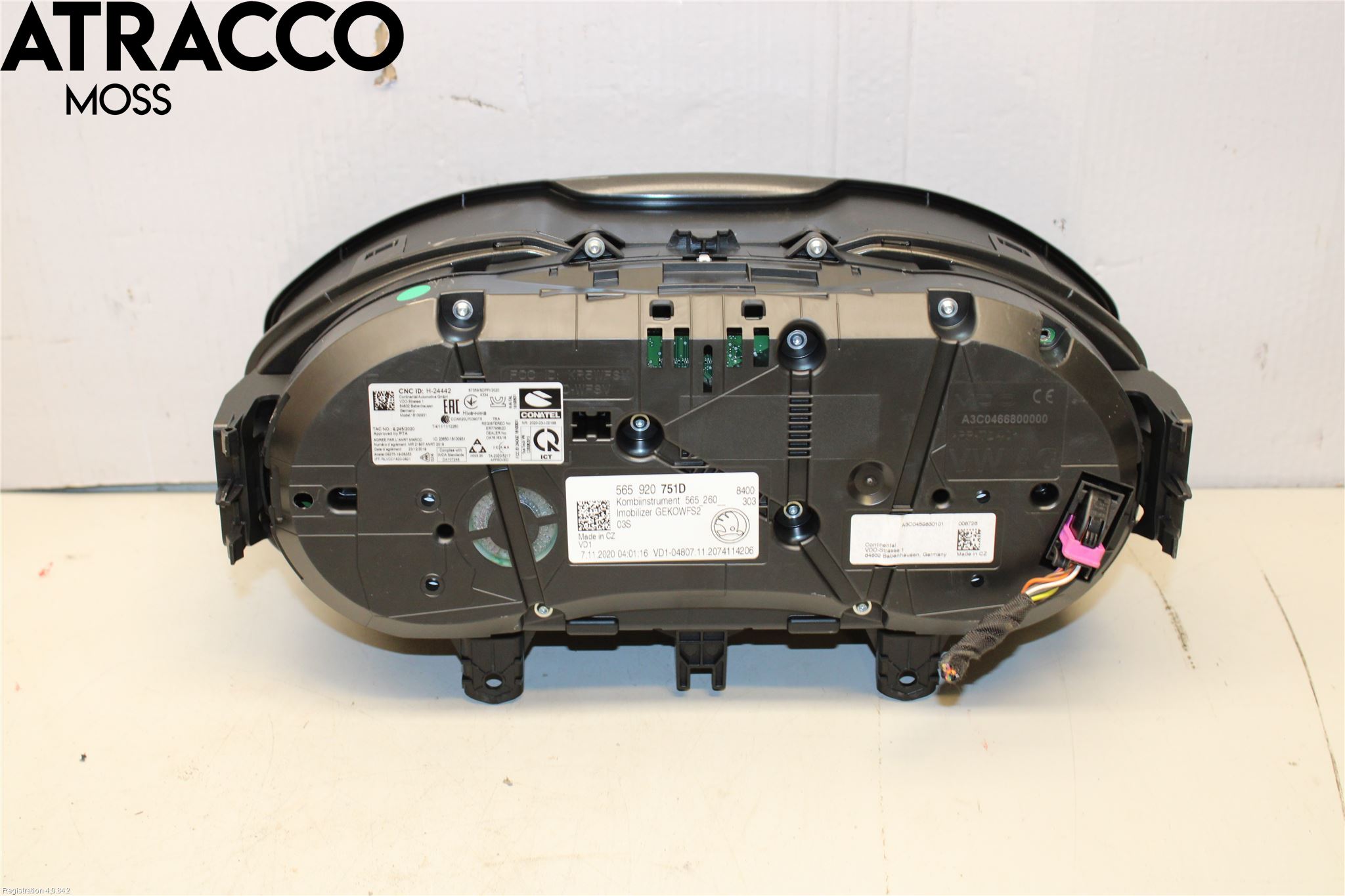 Skoda KODIAQ 17-24 Instr Kombinert