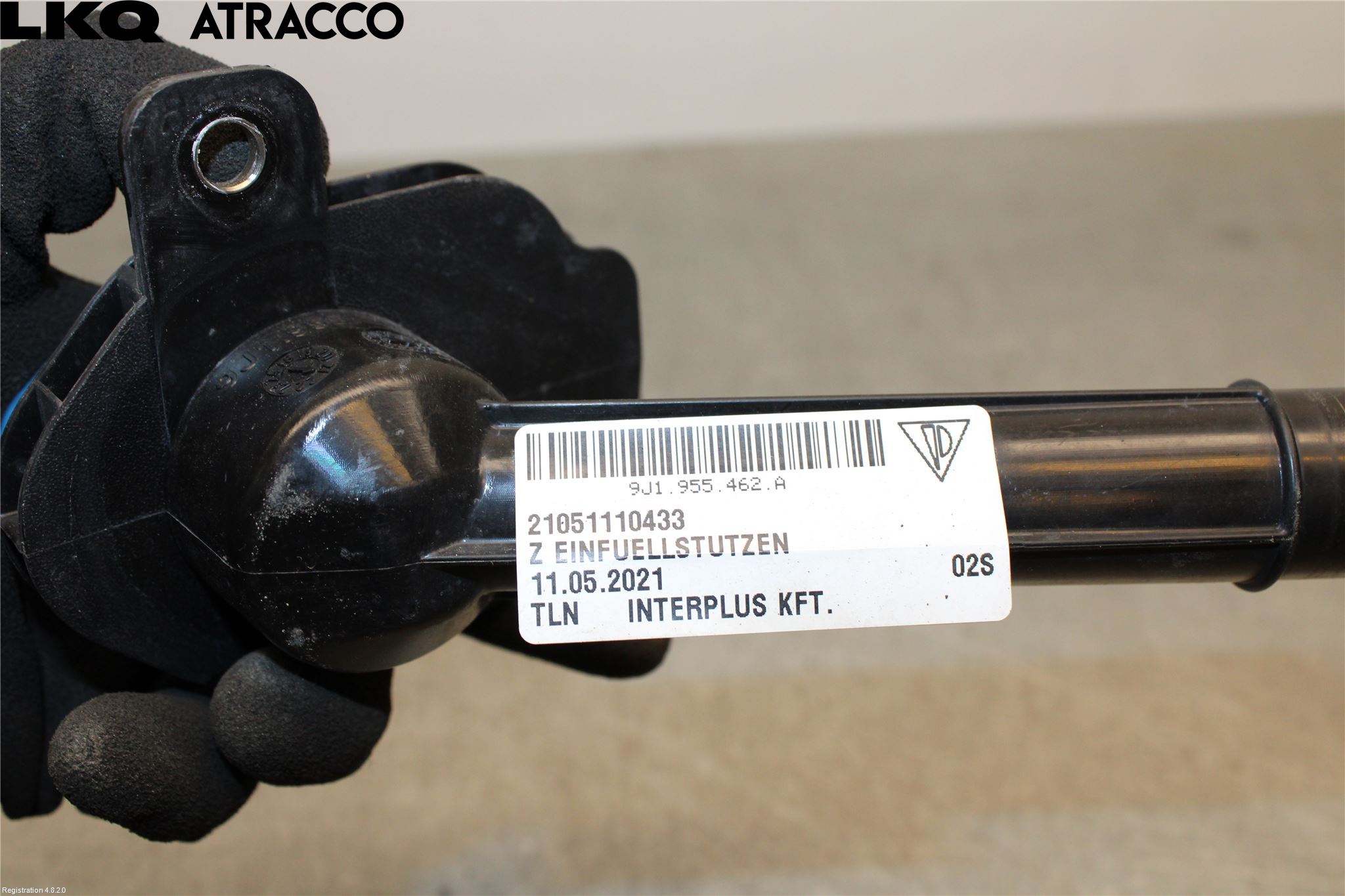 Porsche TAYCAN 20- Spylertank Lokk