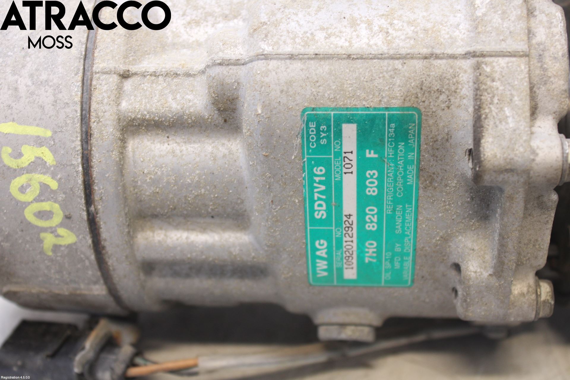 Volkswagen VW CADDY      04-10 Varme Ac Kompressor