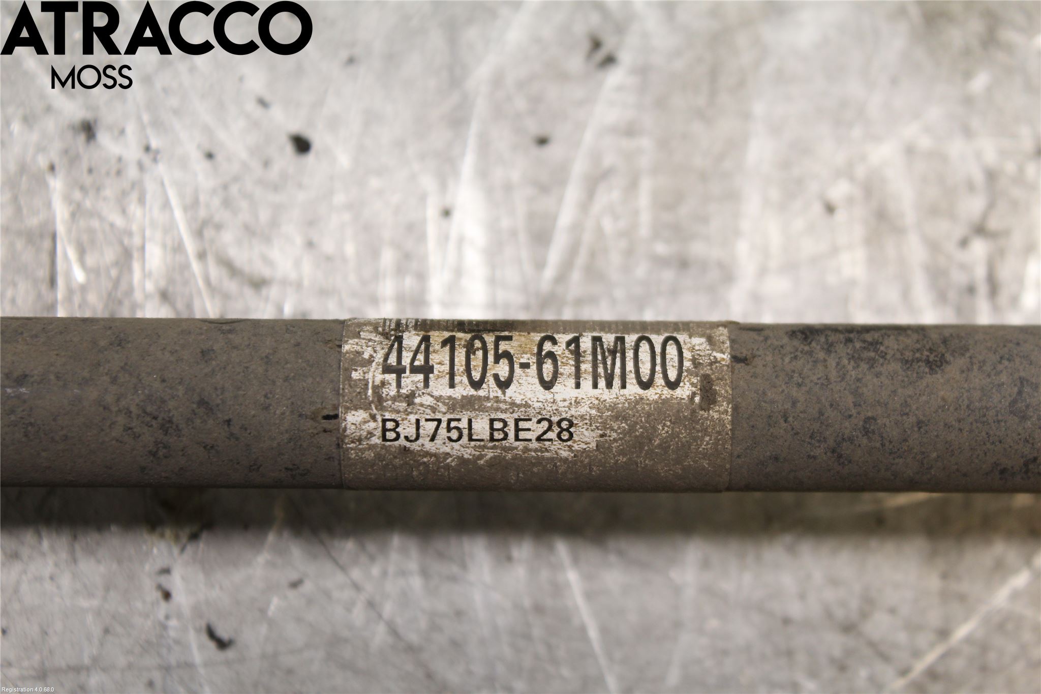 Suzuki SX4 S-CROSS 14-21 Drivaksel Bak Kompl Høyre