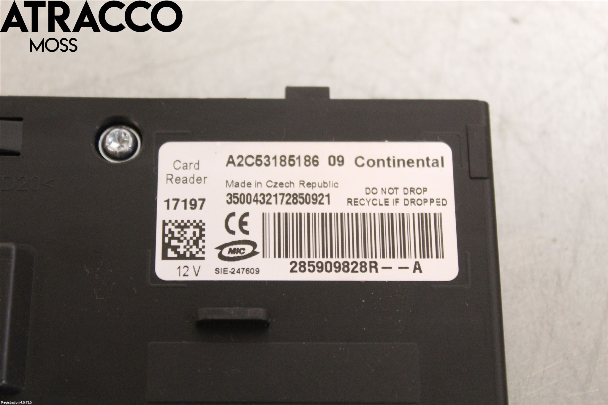 Renault ZOE/E-TECH 13- Tenningslås - Rattlås