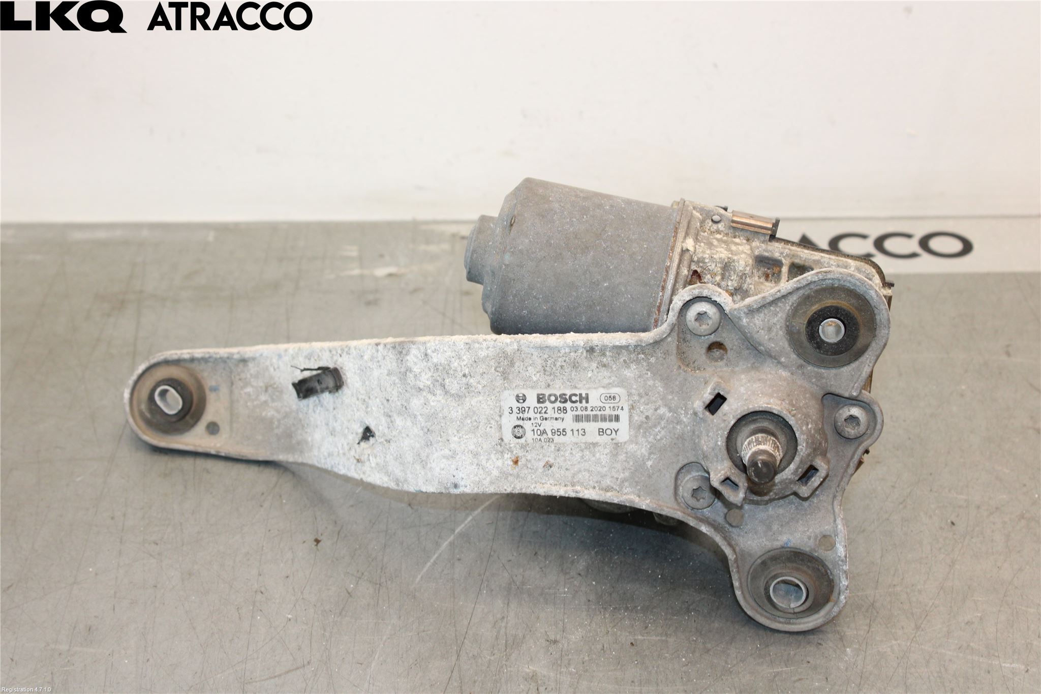 Volkswagen VW ID.3 21- Viskermotor Frontrute