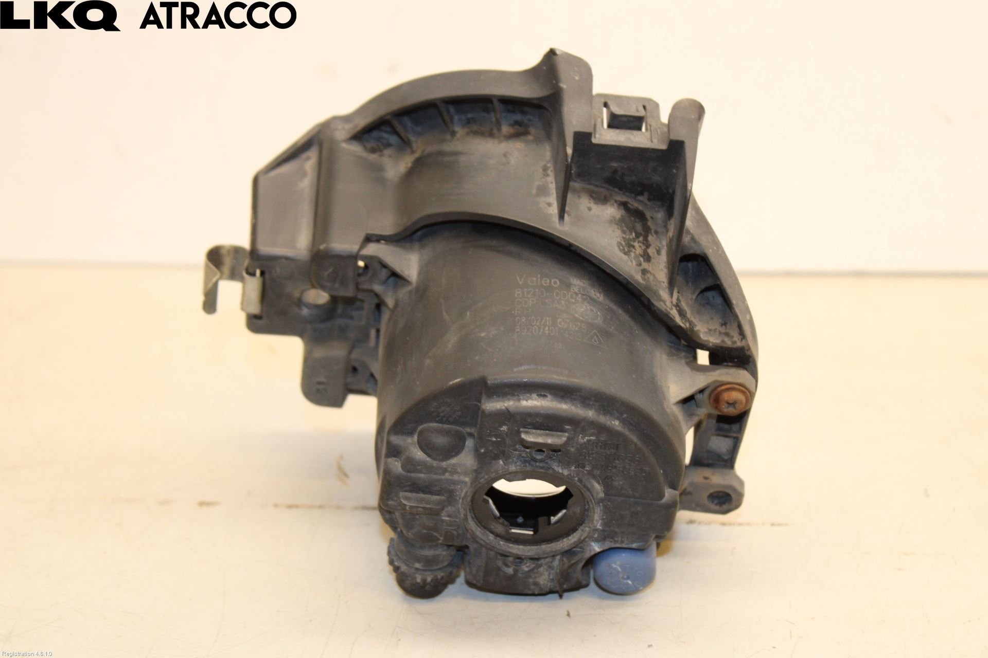 Toyota AURIS 10-12 Frontlykt-Kurve-Tåkelys