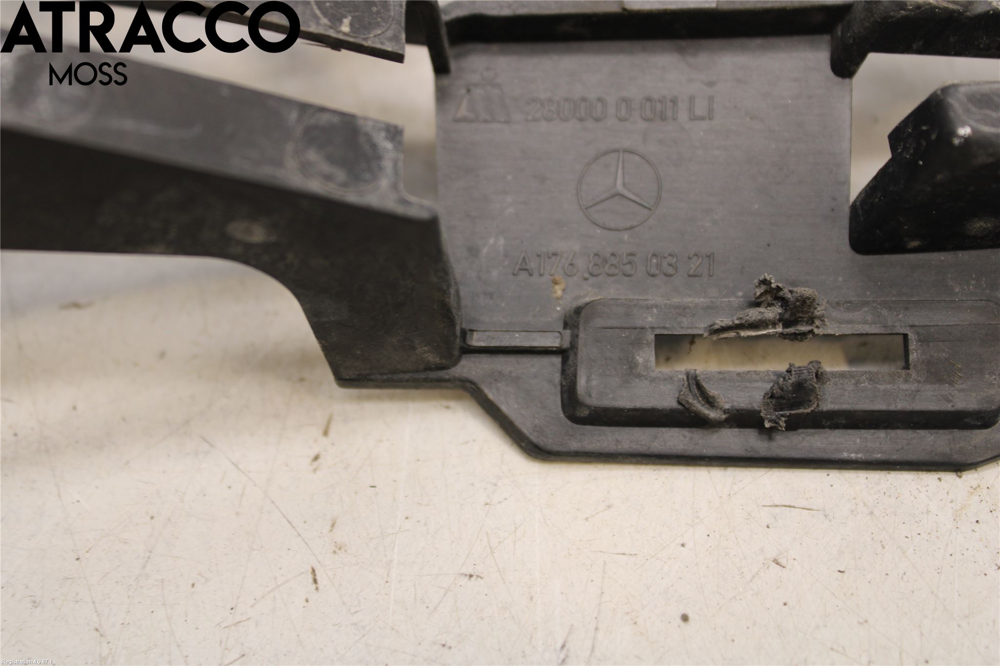 Mercedes-Benz MB A-KLASS (W176) 13-18 Støtfangerfeste Foran Venstre