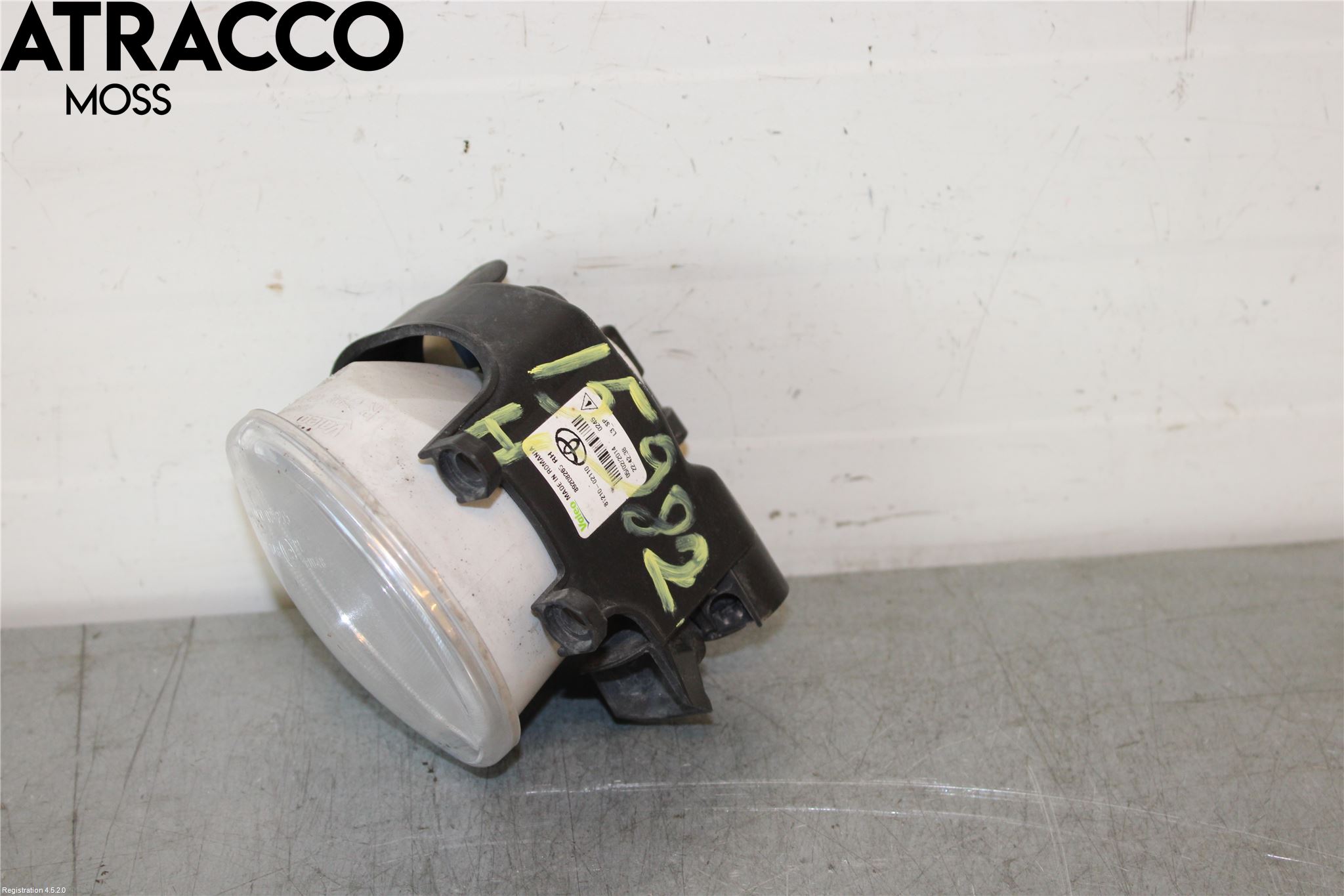 Toyota AVENSIS 09-15 Frontlykt-Kurve-Tåkelys