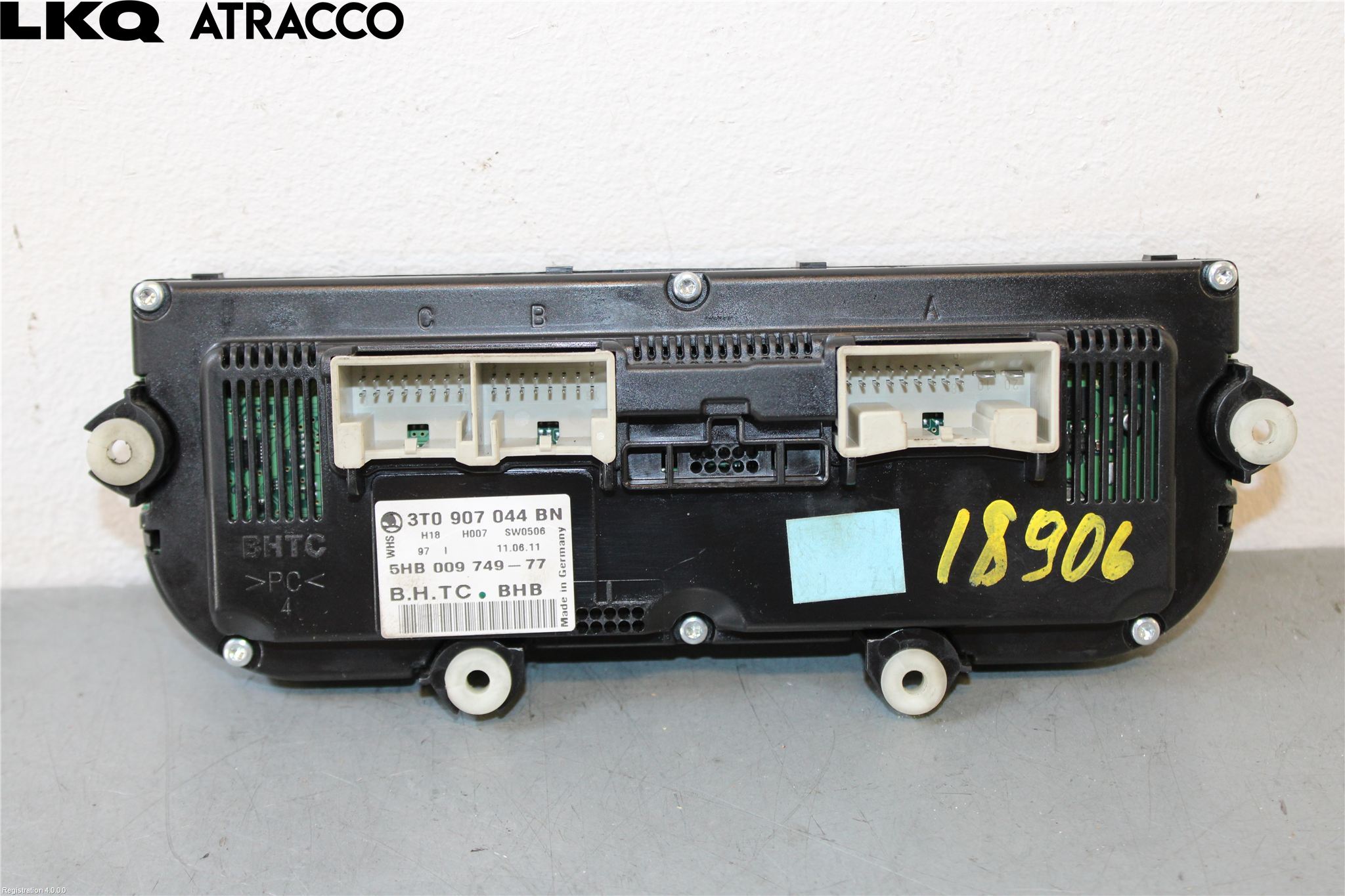 Skoda SUPERB 09-15 Varme Ac Betjening-Display
