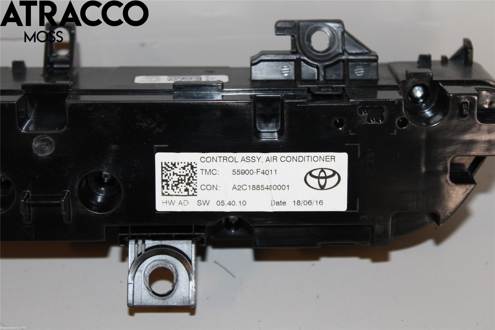 Toyota C-HR 16-23 Varme Ac Betjening-Display