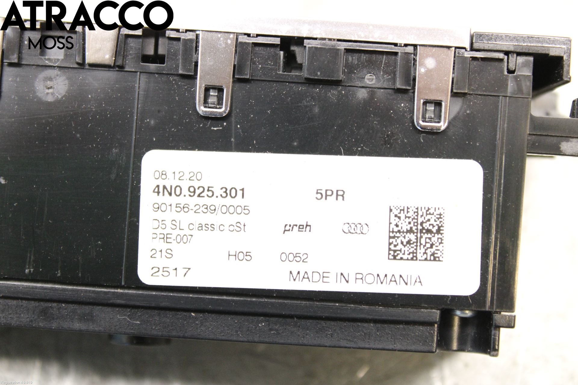 Audi E-TRON, S GE 19- Bryter Multifunksjon