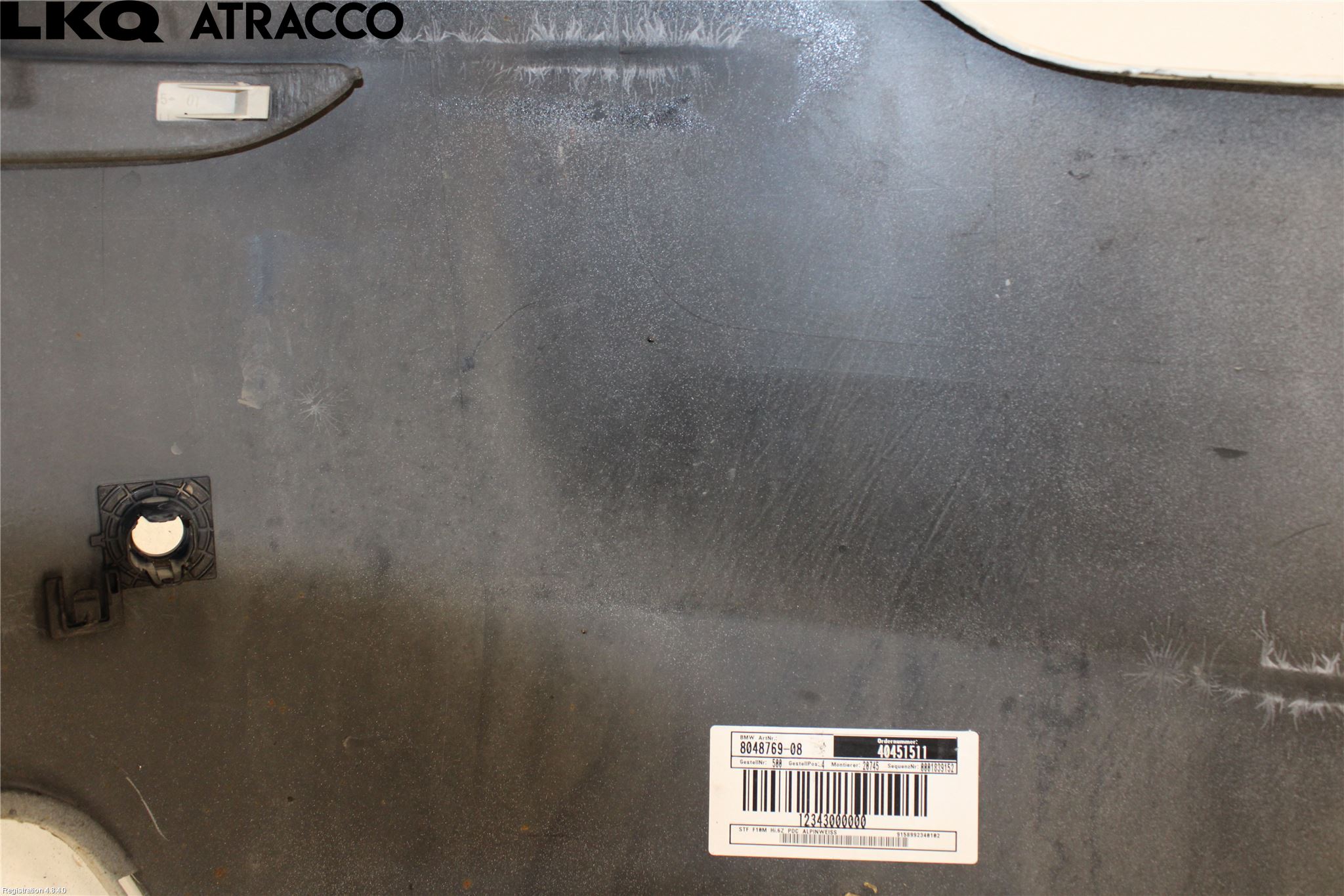 BMW 5 F10/F11/F18 09-17 Støtfanger Bak