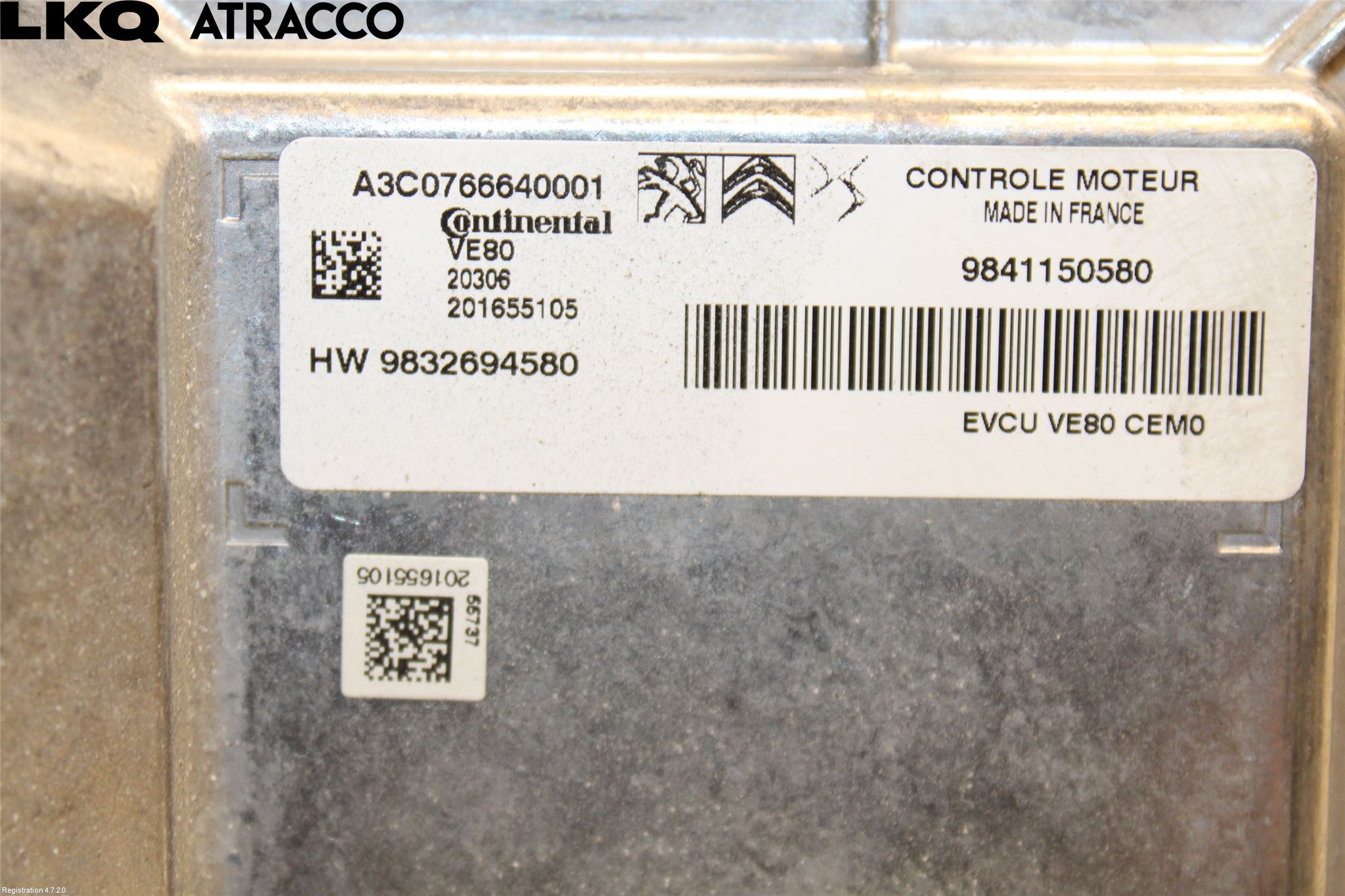 Peugeot 2008/E-2008 20- Styreenhet Innsprøytning