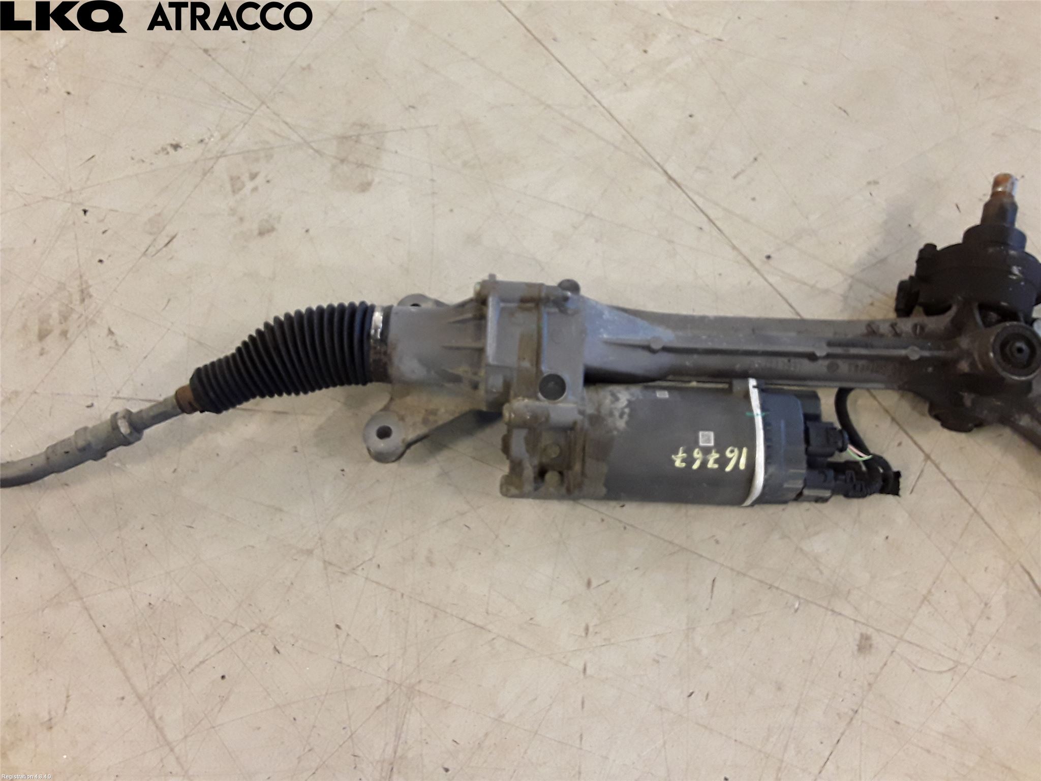 Audi A4/S4 B9 16-19 Servo Snekke - Tannstang