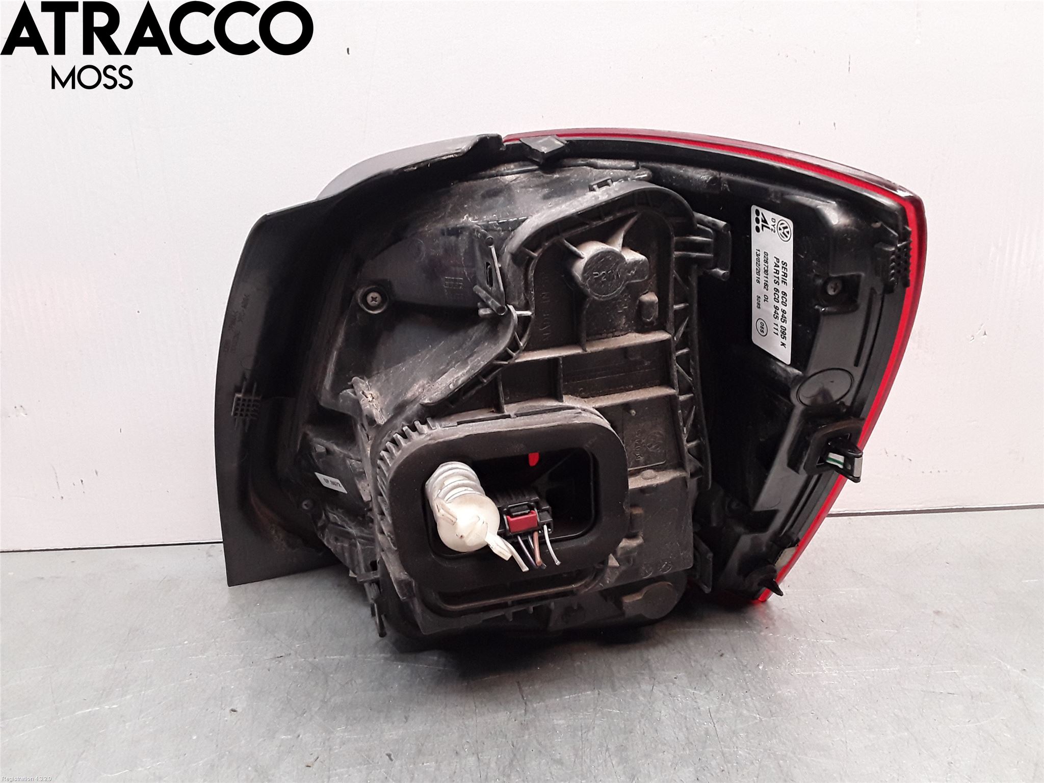 Volkswagen VW POLO 10-17 Baklykt Venstre