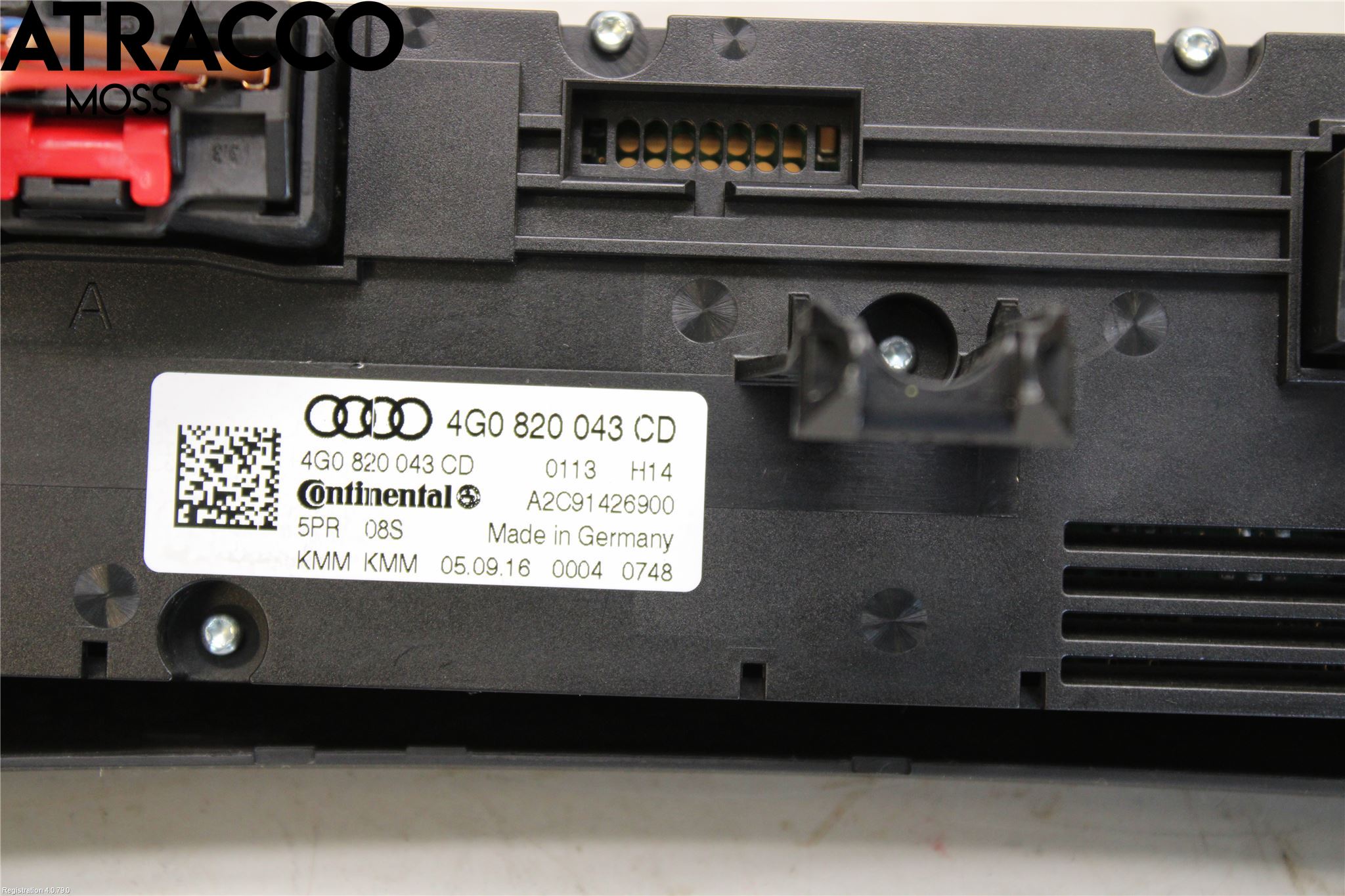 Audi A6/S6 4G 11-18 Varme Ac Betjening-Display