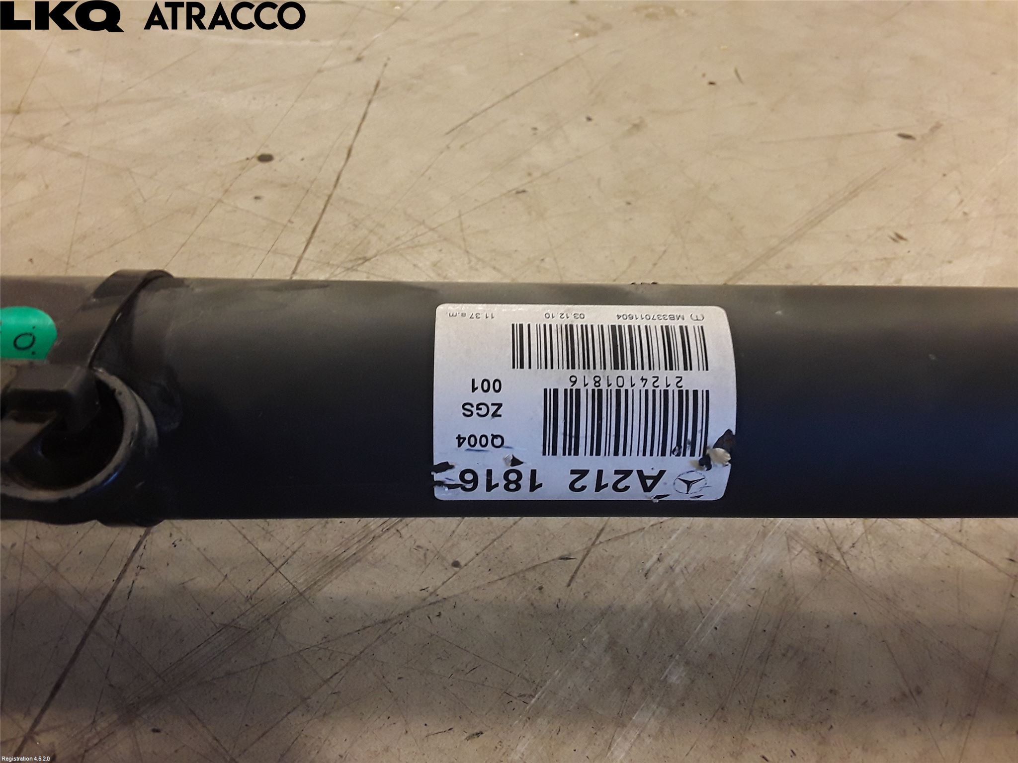 Mercedes-Benz MB E-KLASS (W212) 09-16 Mellomaksel Kompl