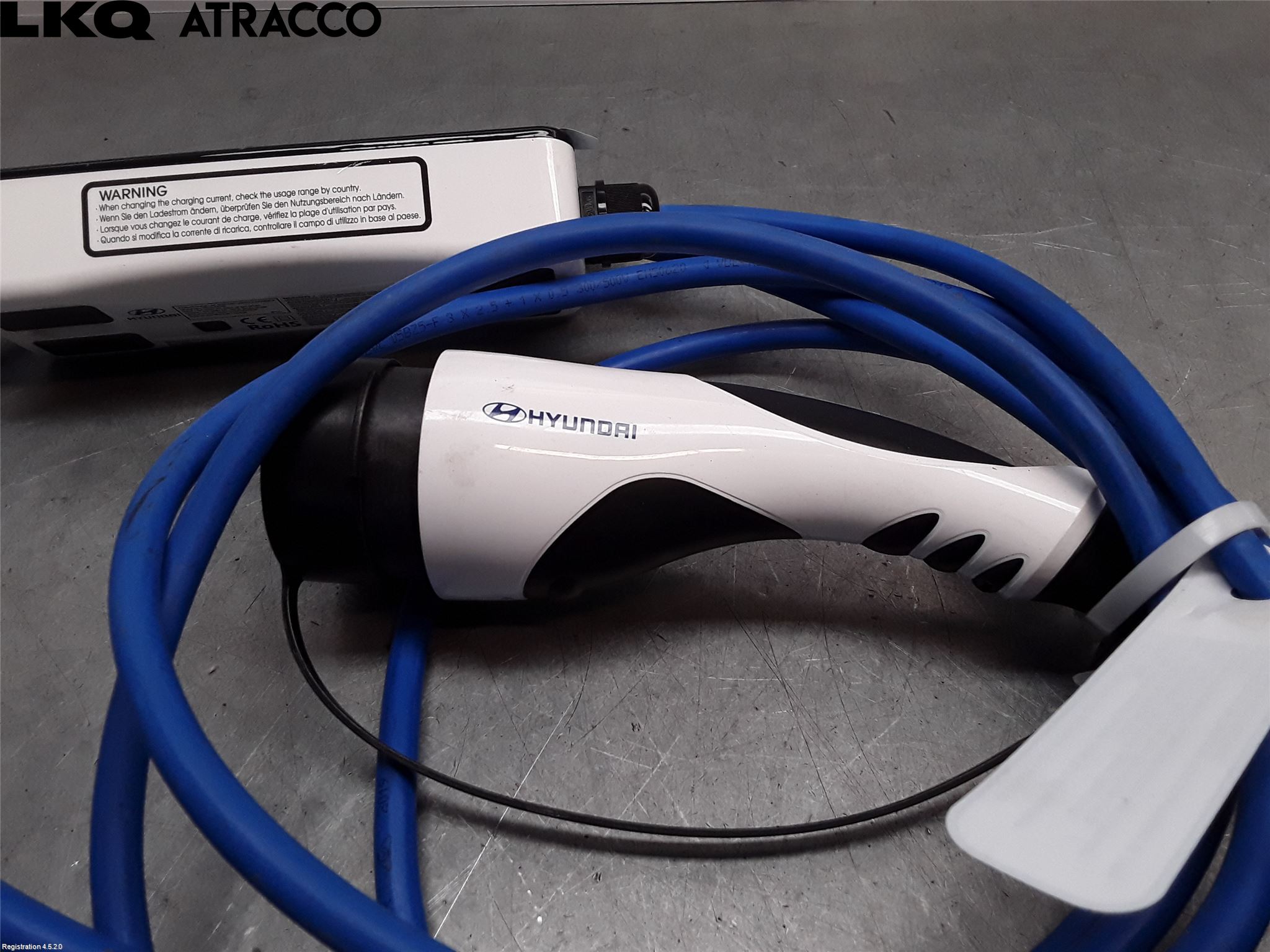 Hyundai KONA/ELECTRIC OS 18-23 Laddkabel Elbil