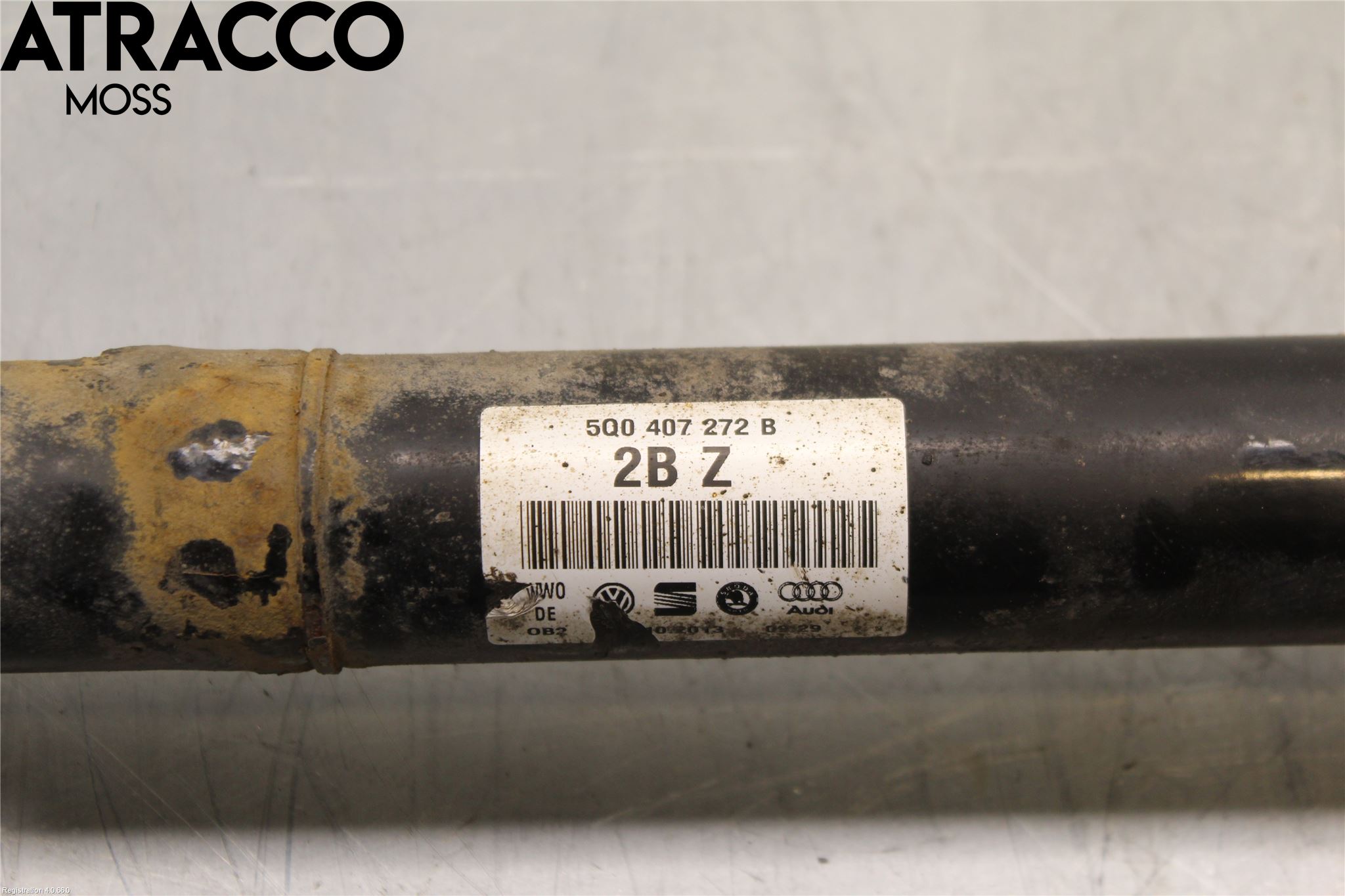 Volkswagen VW GOLF / E-GOLF VII 13-20 Drivaksel Foran Kompl Høyre