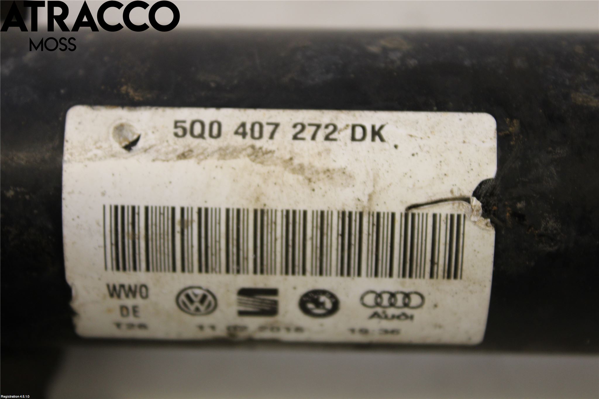 Volkswagen VW GOLF / E-GOLF VII 13-20 Drivaksel Foran Kompl Høyre