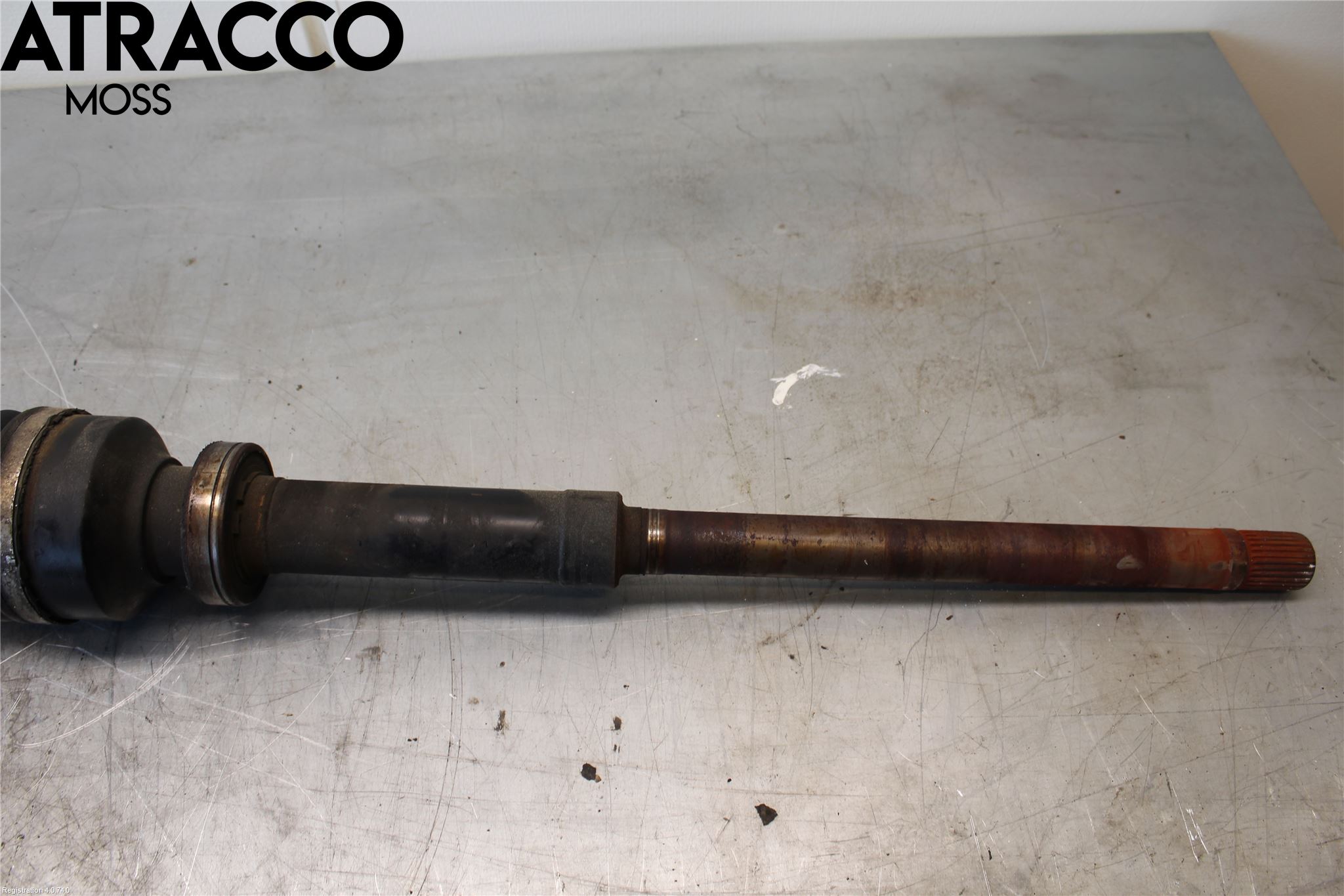 Volvo XC70 08-13 Drivaksel Foran Kompl Høyre