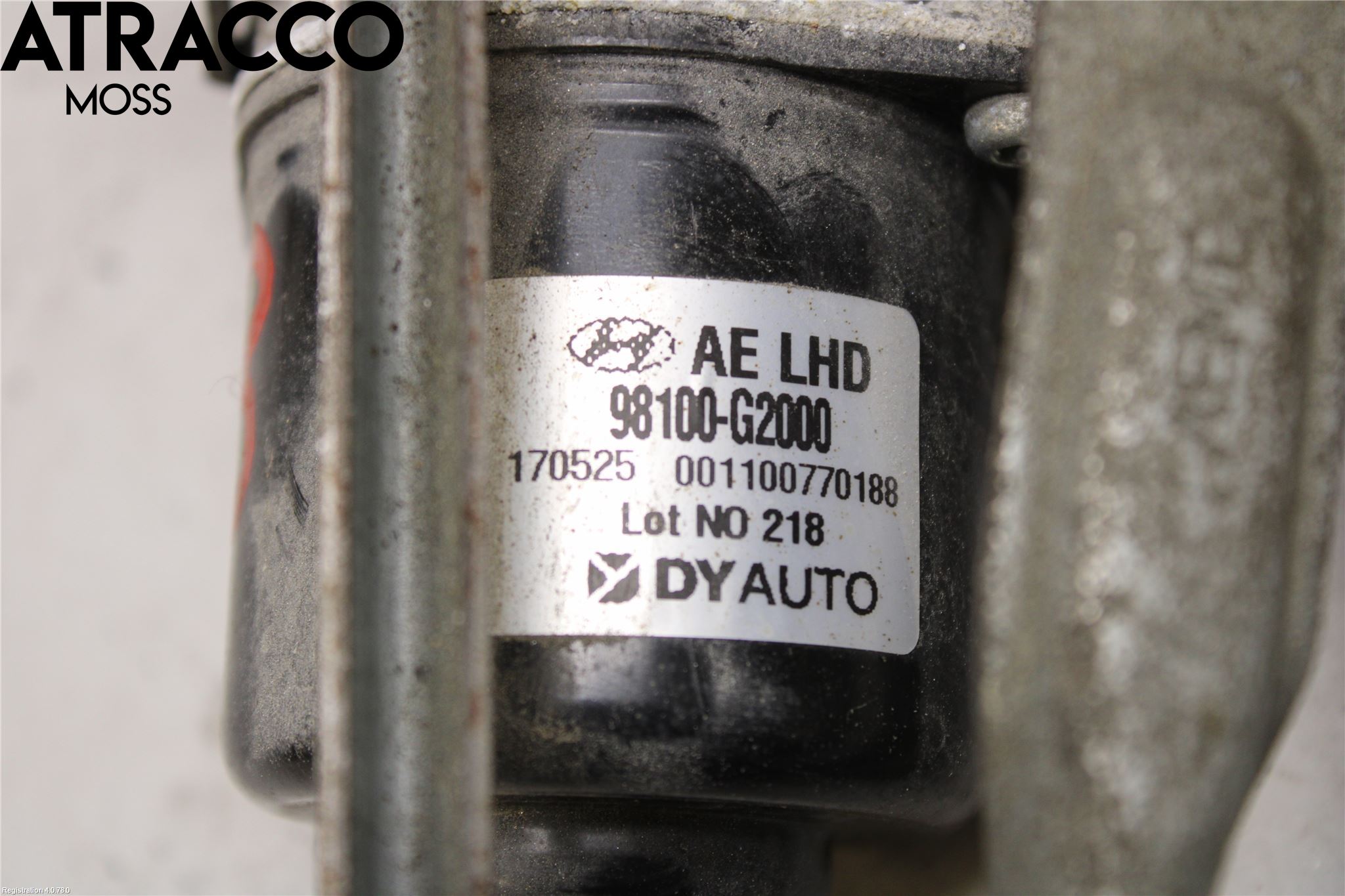 Hyundai IONIQ AE 17-22 Viskermotor Frontrute