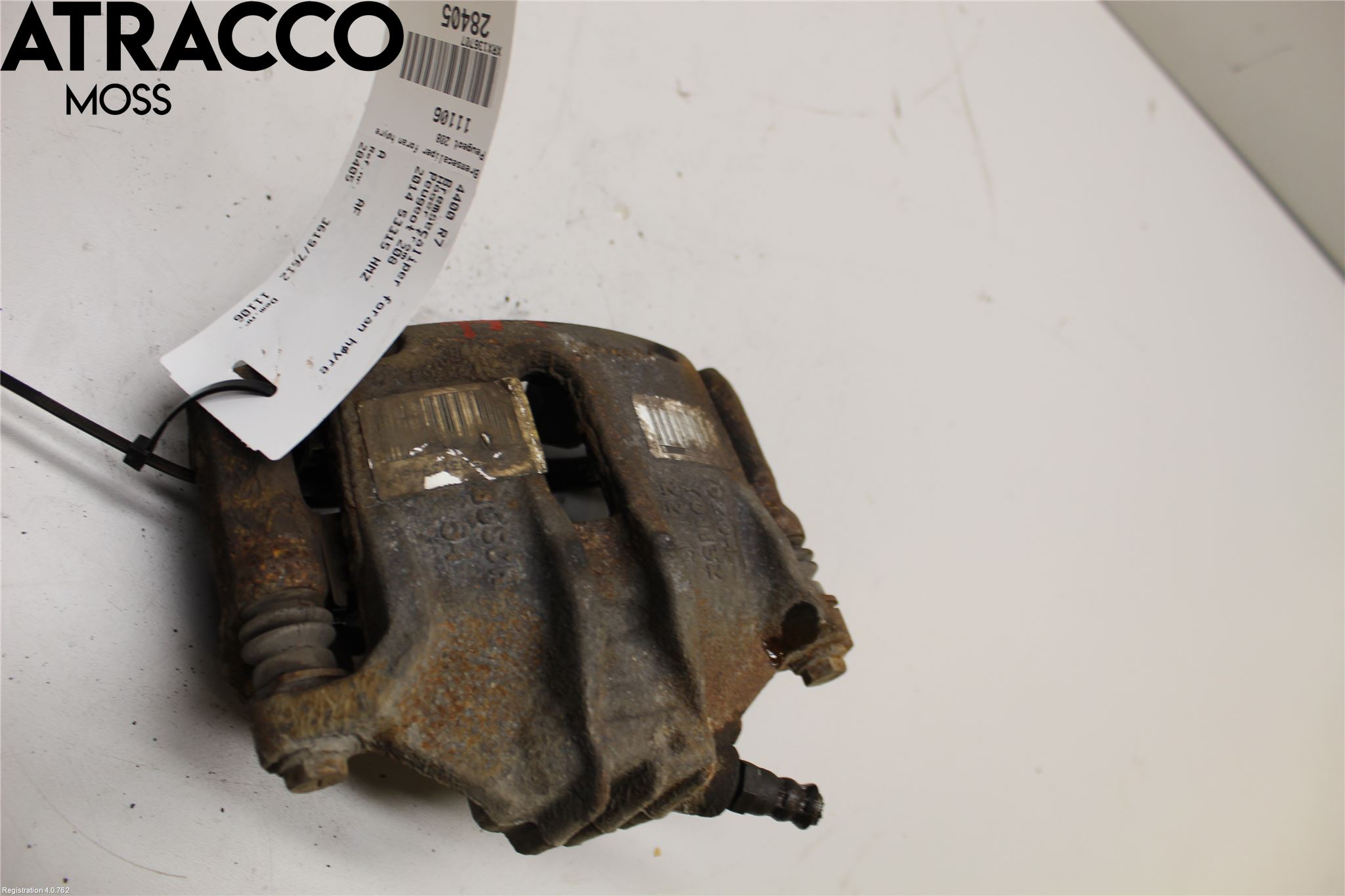 Peugeot 208 12-15 Bremsecaliper Foran Høyre