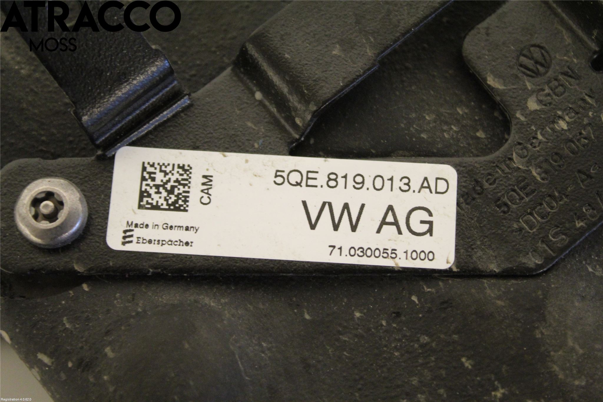 Volkswagen VW GOLF / E-GOLF VII 13-20 Varmeapparat Register Uten Ac