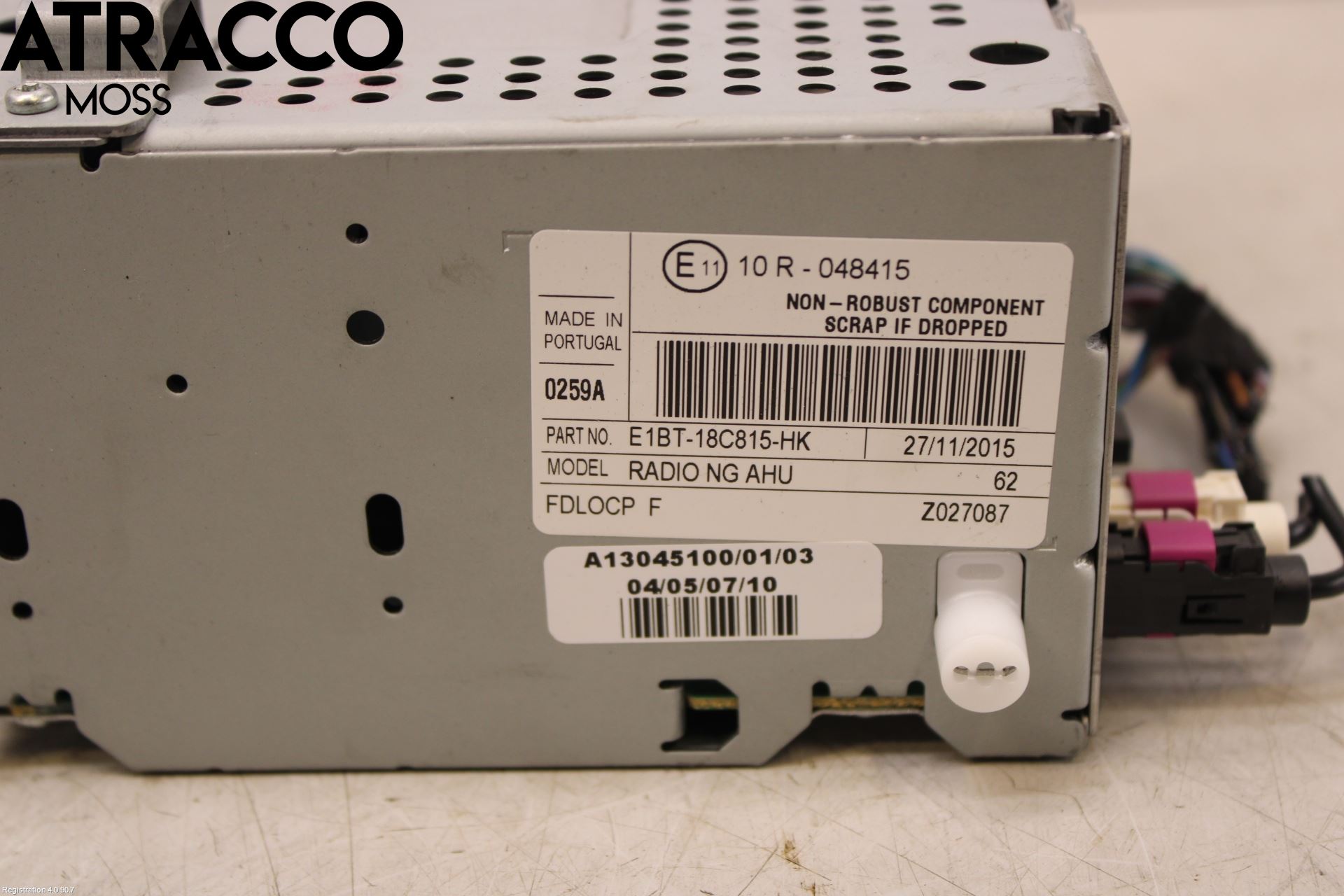 Ford FIESTA 13-17 Stereo Radio