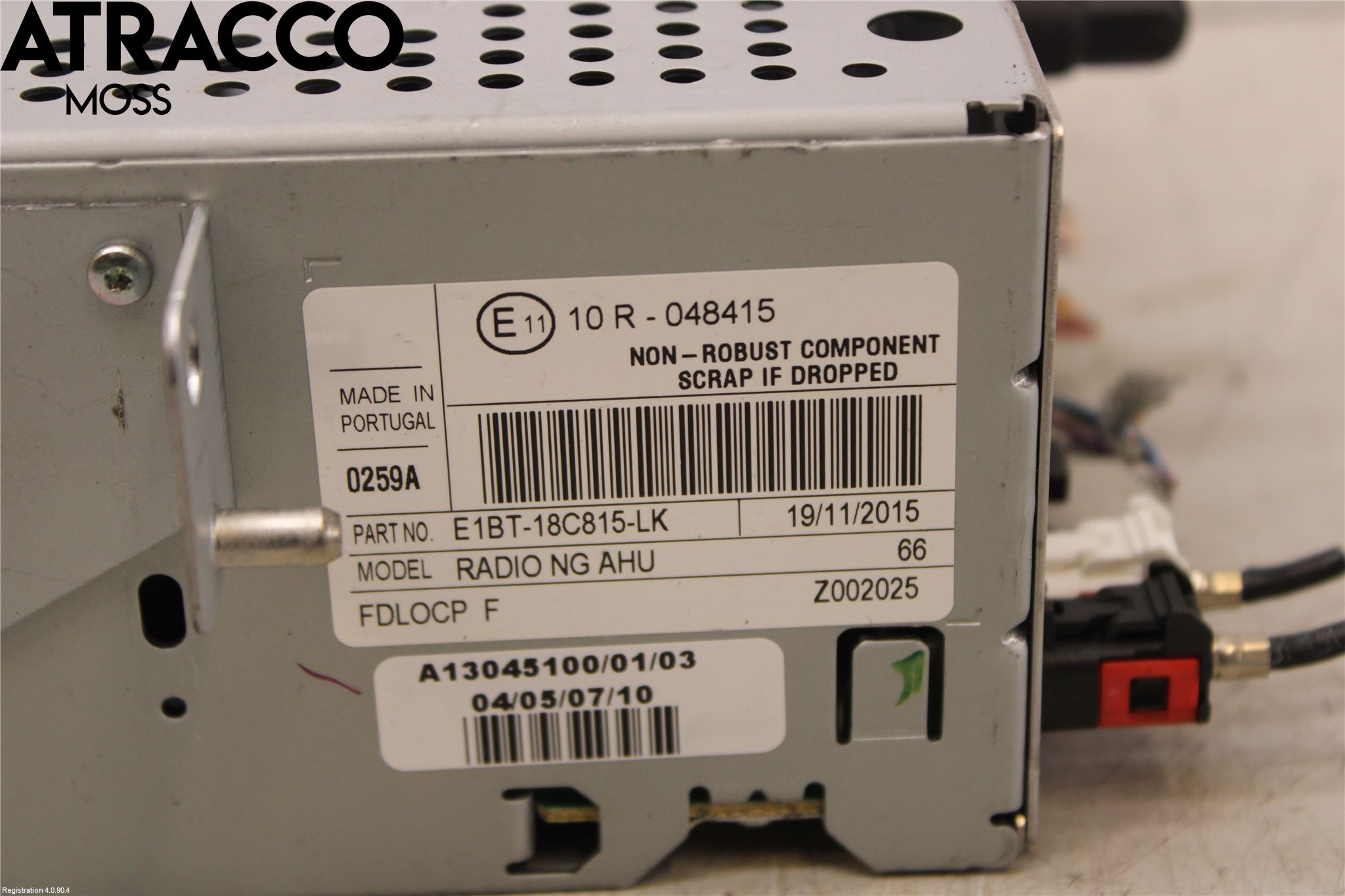 Ford GRAND C-MAX  11-14 Stereo Radio Med Cd