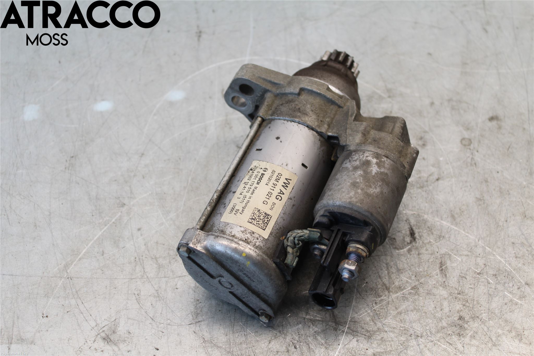 Volkswagen VW UP! / E-UP! Startmotor