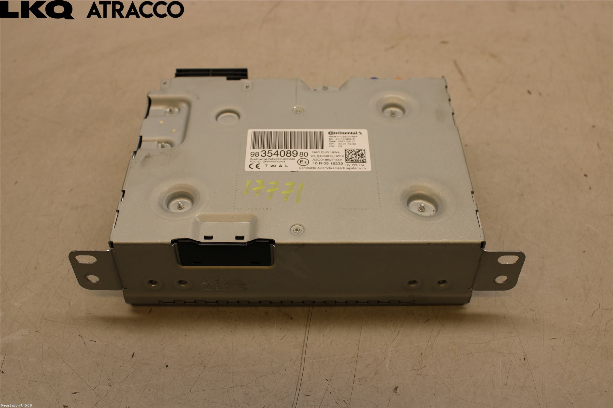 Peugeot 2008/E-2008 20- Stereo Antenne Radio-Tv