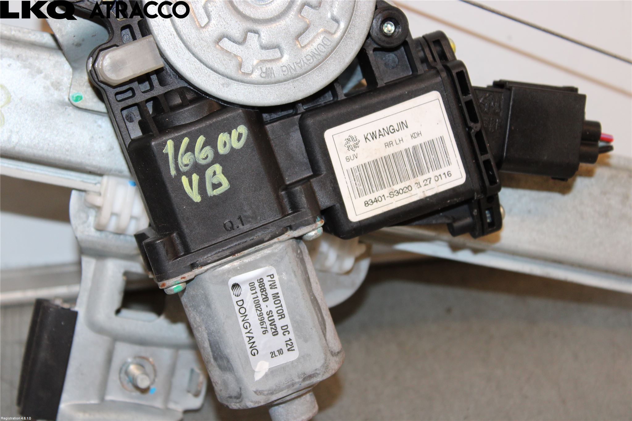 Opel MOKKA 13-20 Vindusheismotor