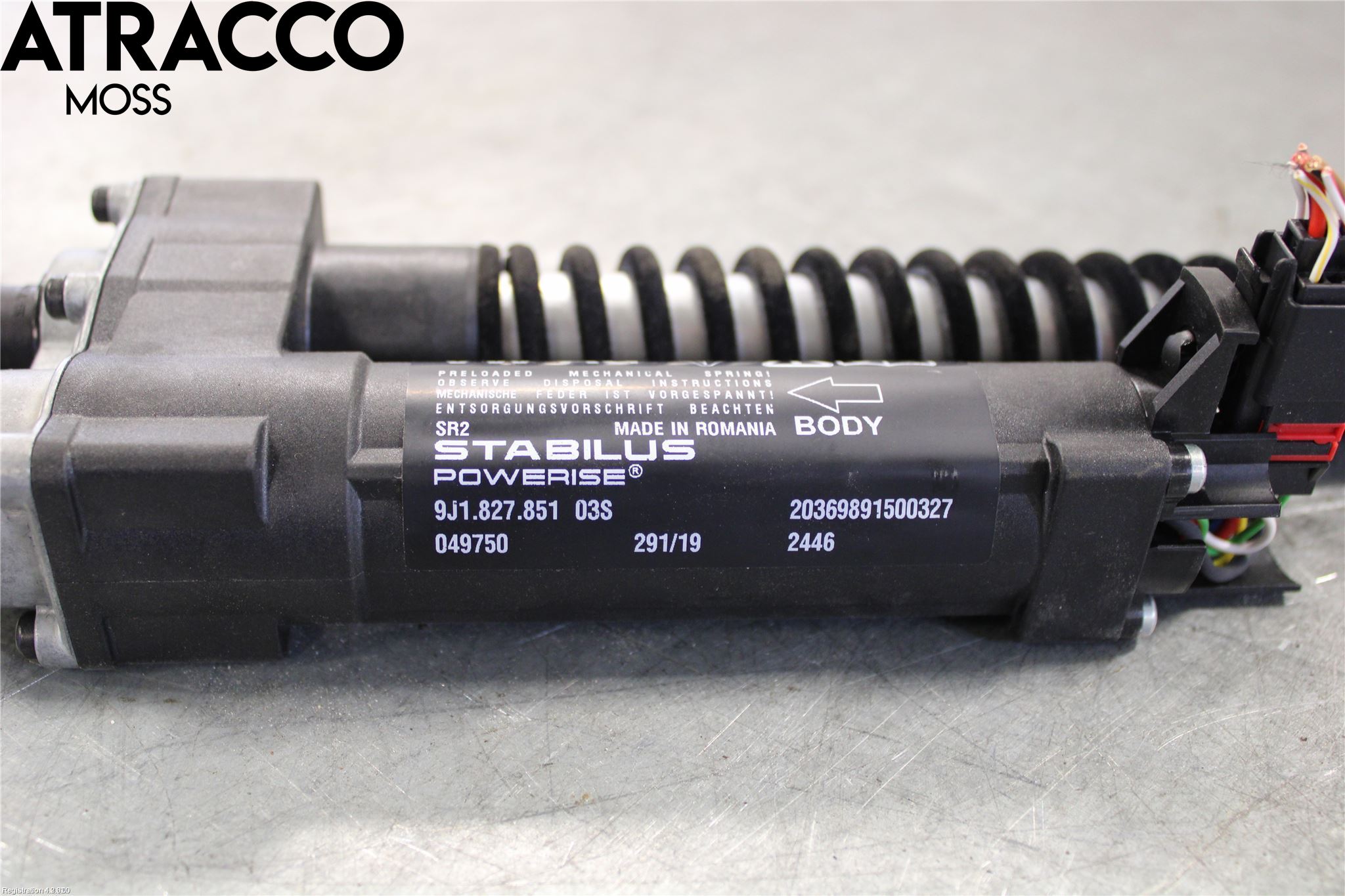 Porsche TAYCAN 20- Baklukeåpner Automatisk