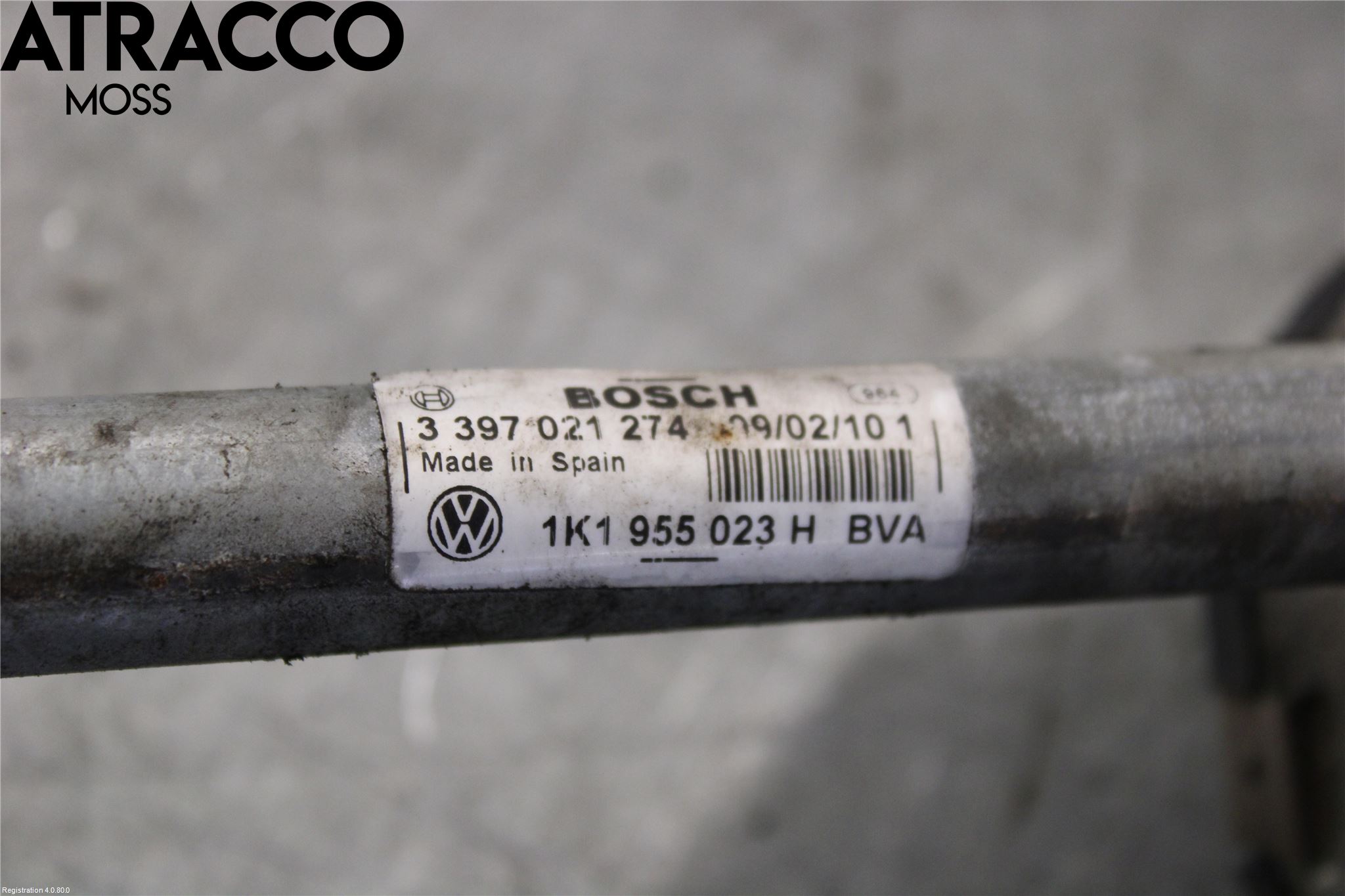 Volkswagen VW GOLF VI 09-13 Viskeroverføring Frontrute