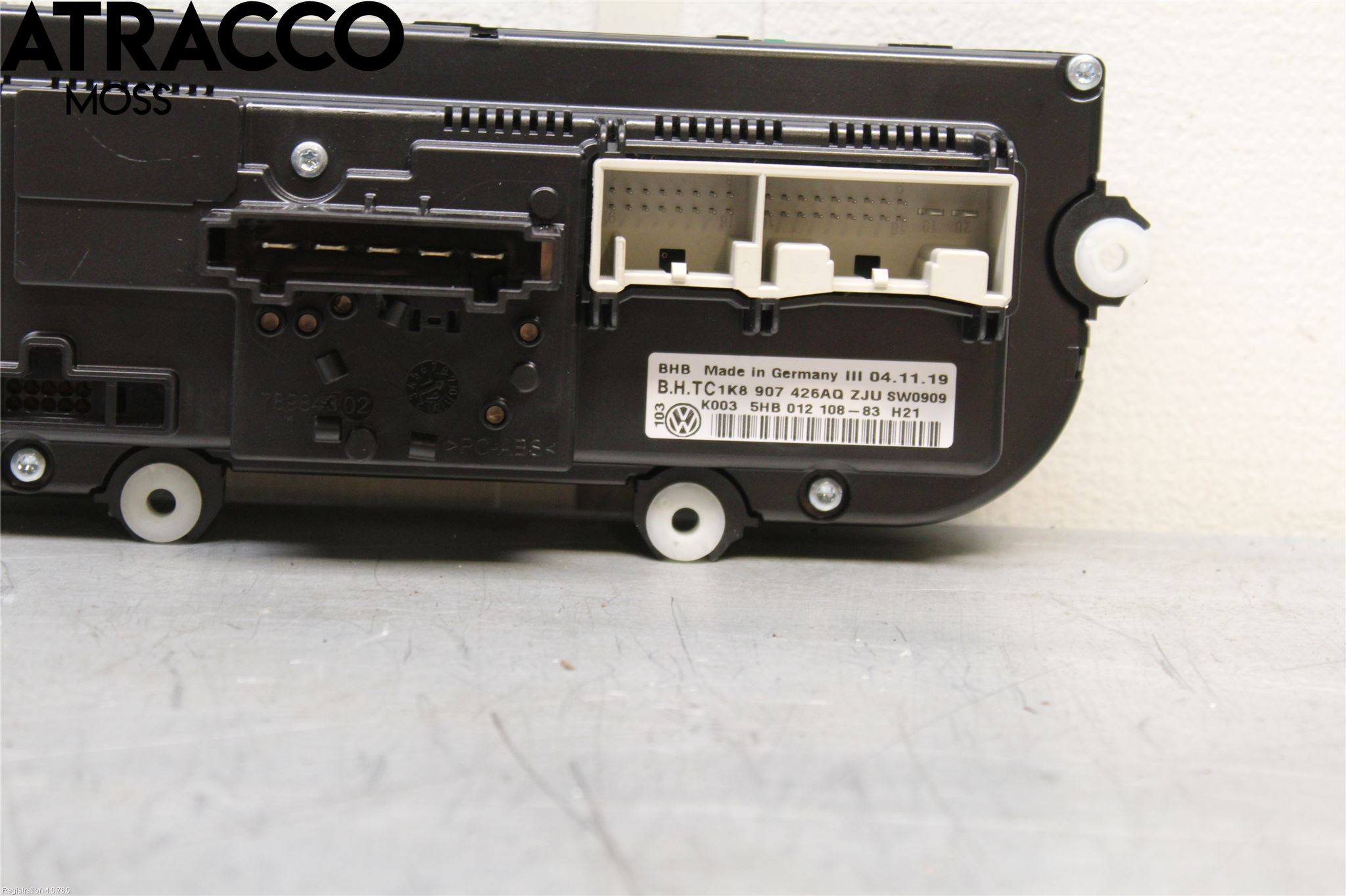 Volkswagen VW CADDY 16-20 Varme Ac Betjening-Display