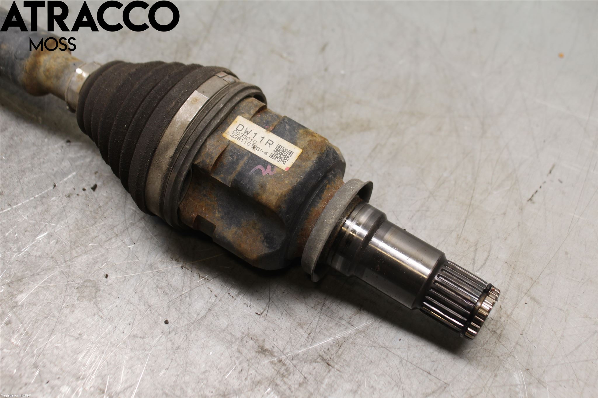 Toyota PRIUS ZVW30 09-20 Drivaksel Foran Kompl Høyre