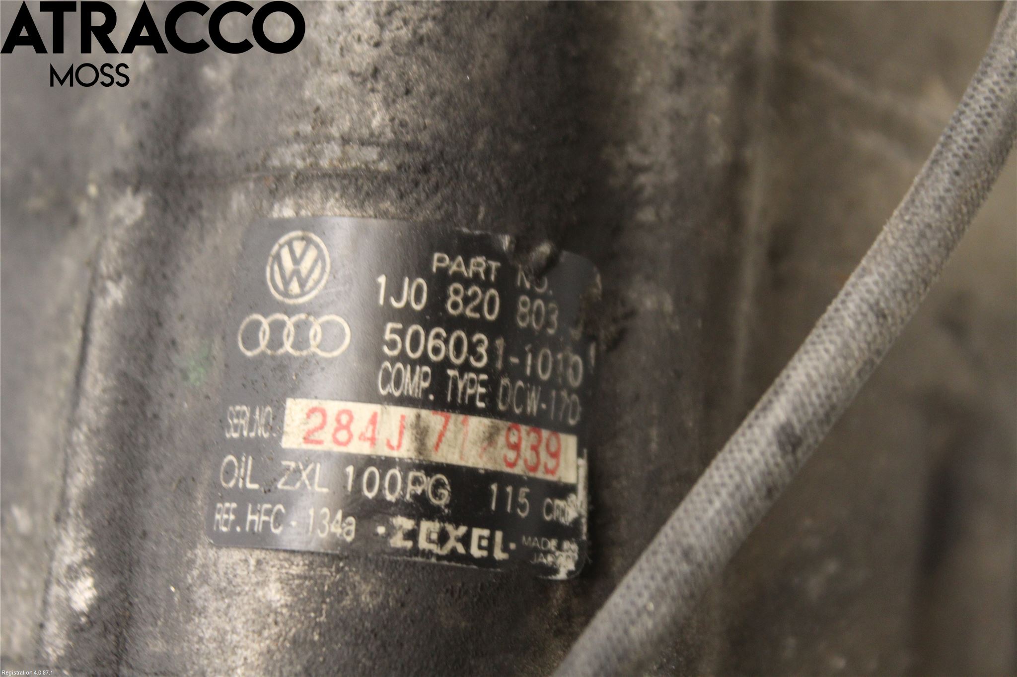 Volkswagen VW GOLF IV 98-06 Varme Ac Kompressor