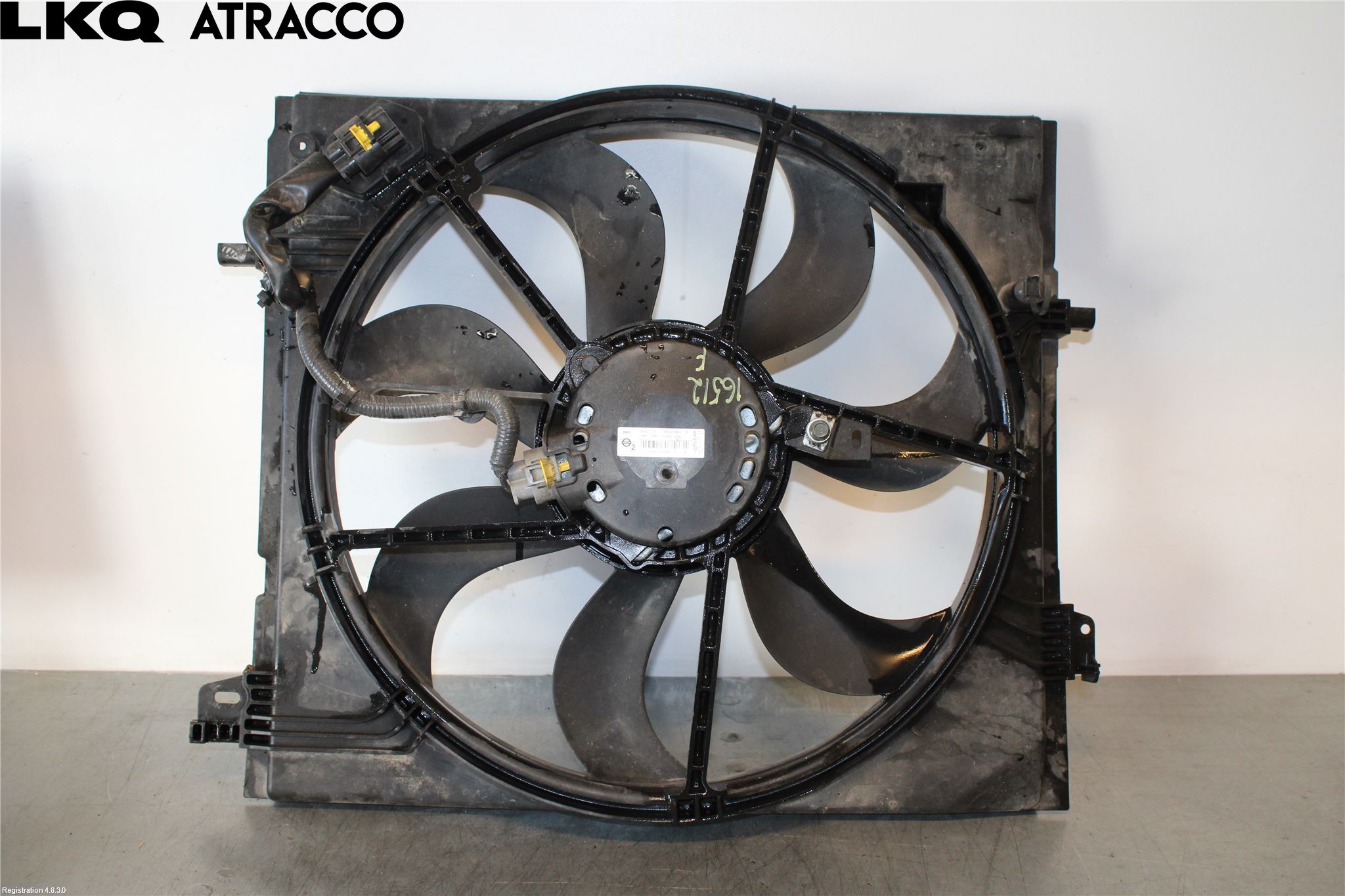 Nissan QASHQAI 14-17 Kjølevifte Elektrisk