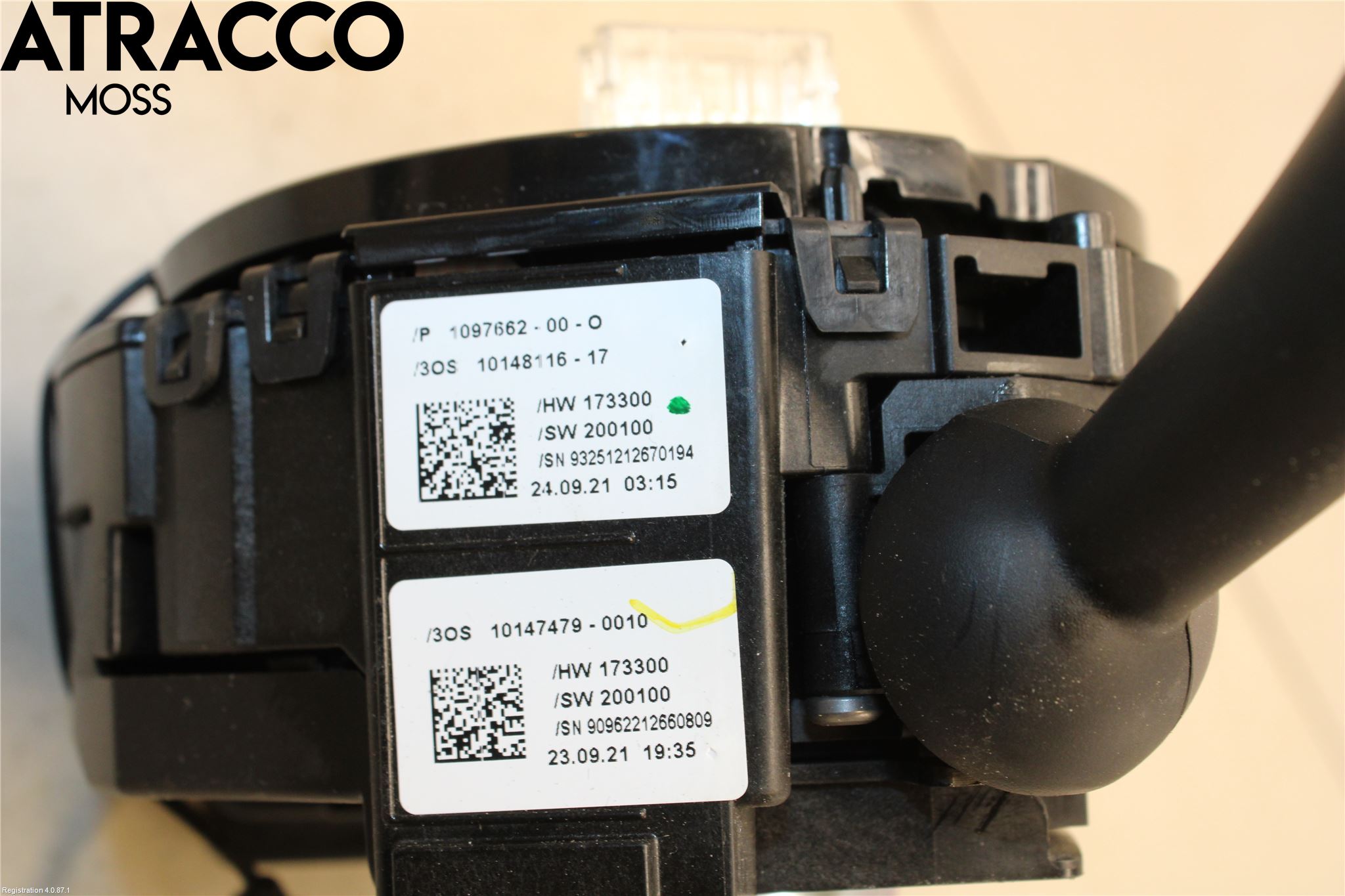 Tesla MODEL 3 17- Bryter Ratt Kombi H Og V