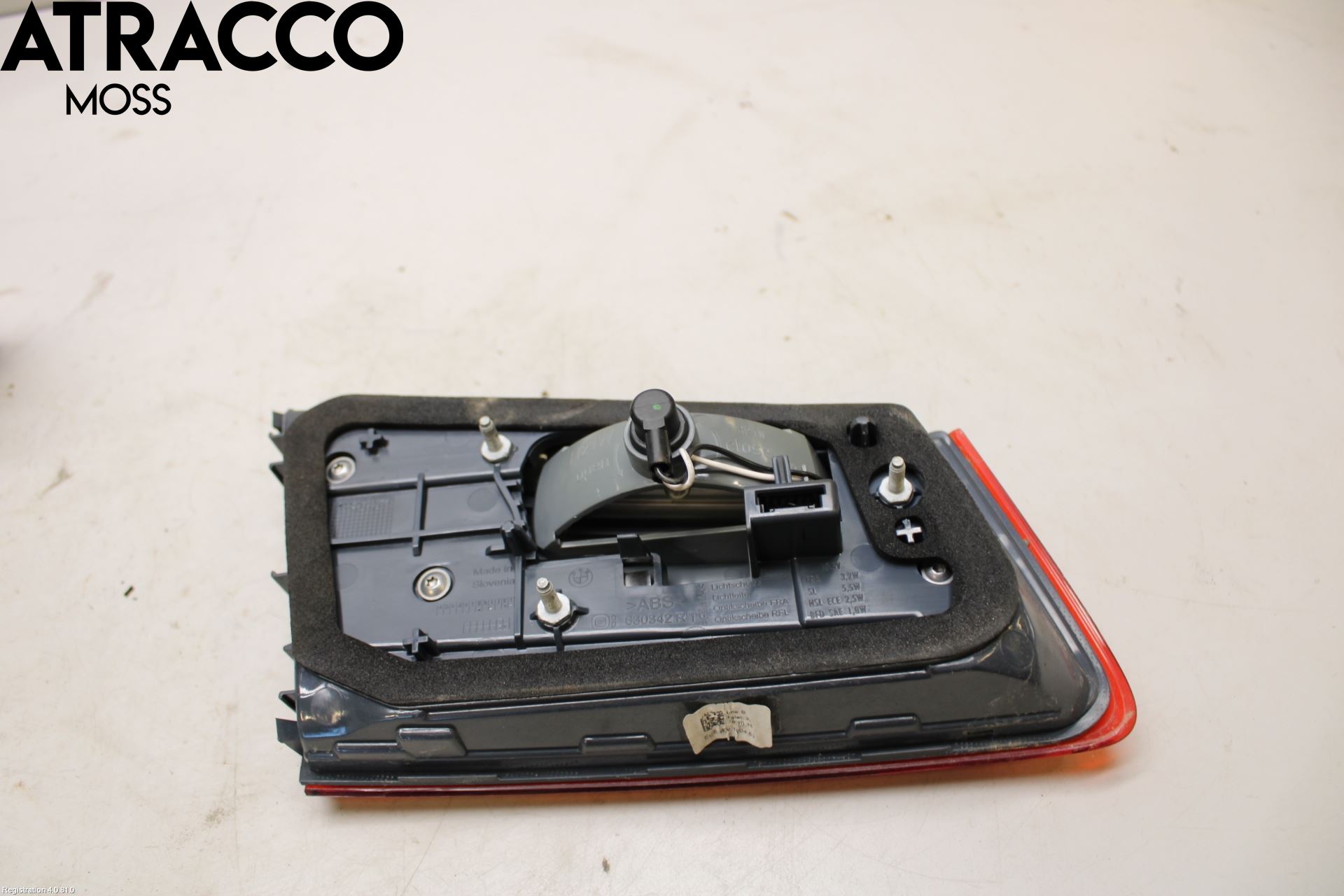 BMW 5 G30/G31/F90 17-23 Baklykt Høyre  På Luke(Indre)